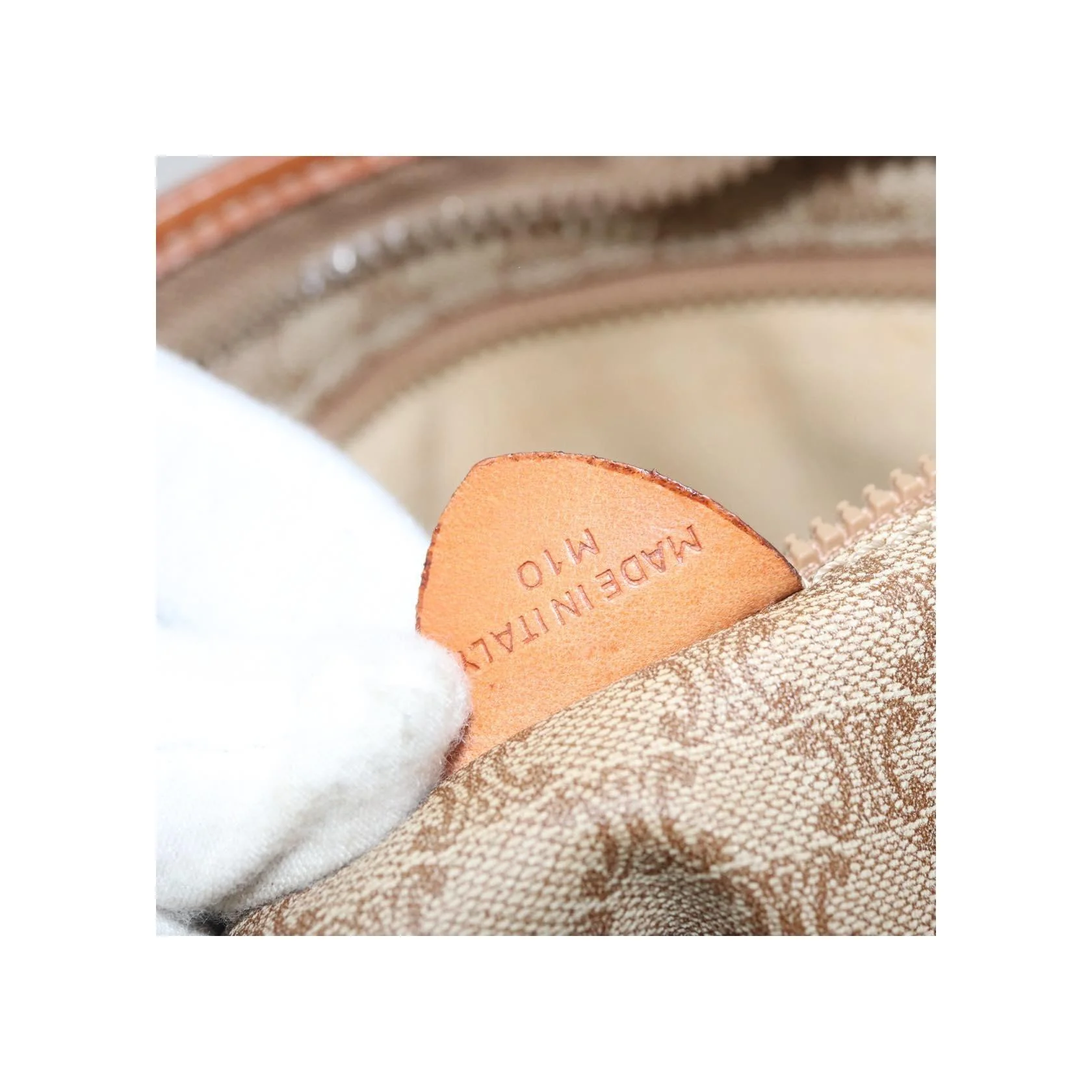 Tote Bag Celine Vintage Macadam - Beige - Image 7