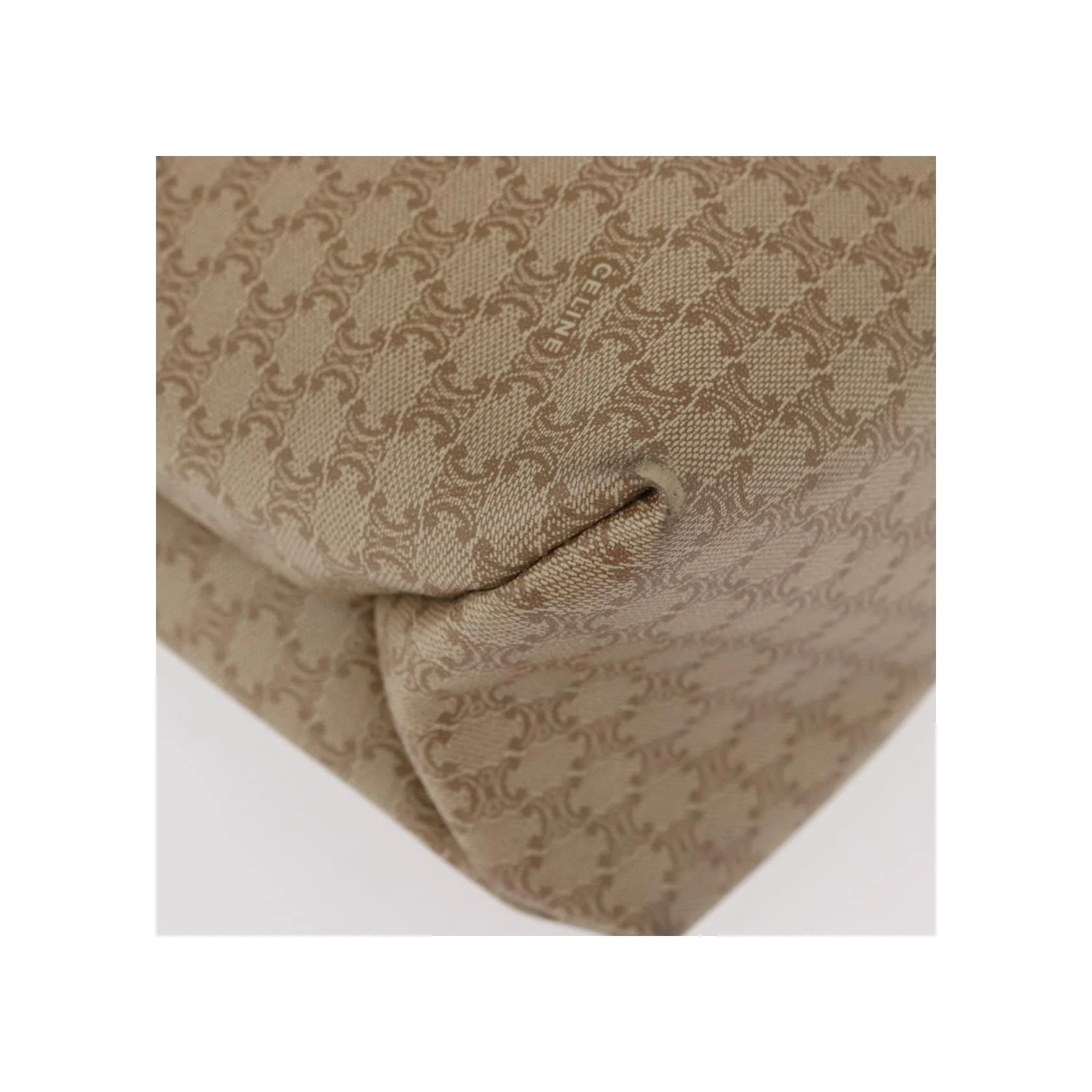 Tote Bag Celine Vintage Macadam - Beige - Image 9