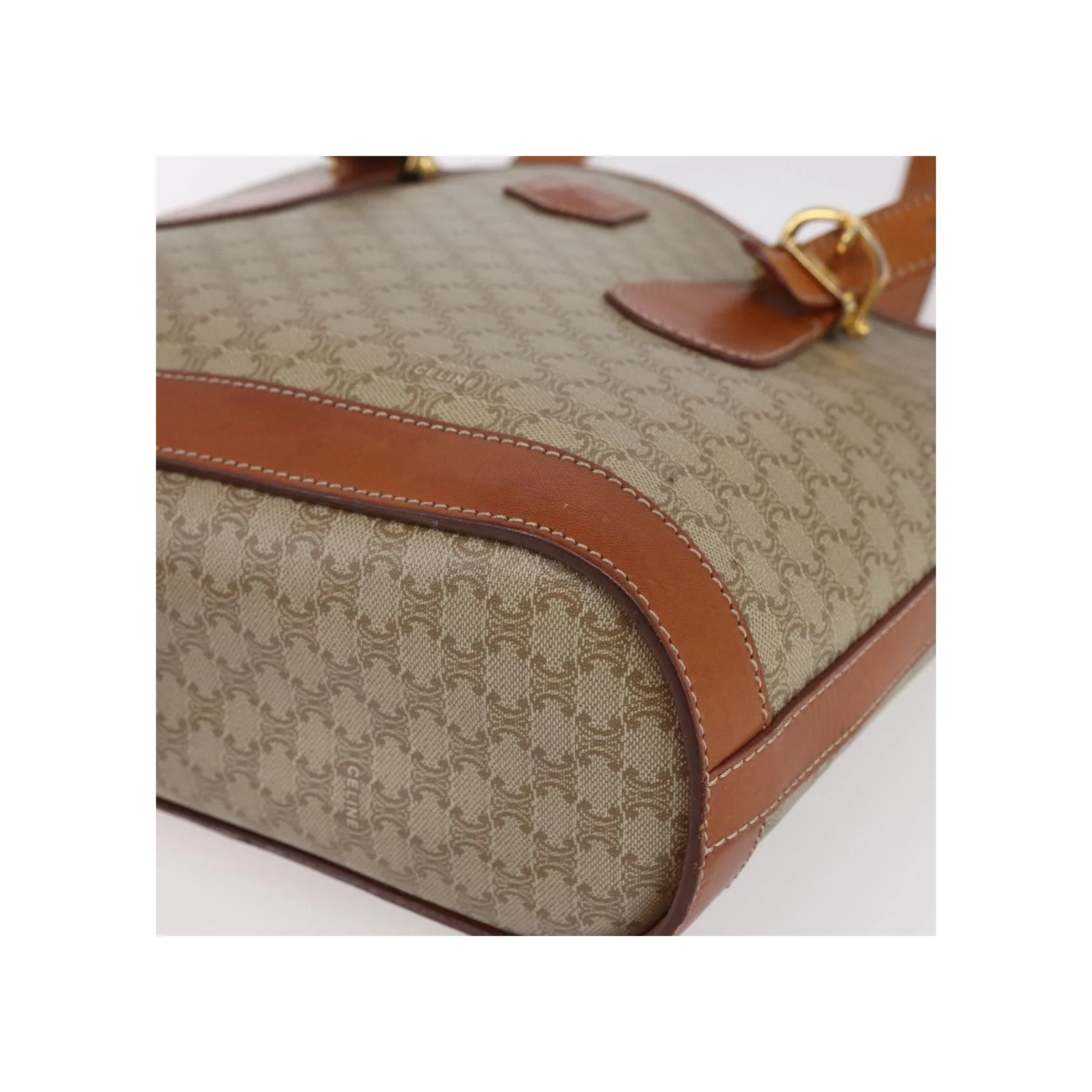 Tote Bag Celine Vintage Macadam - Beige - Image 11