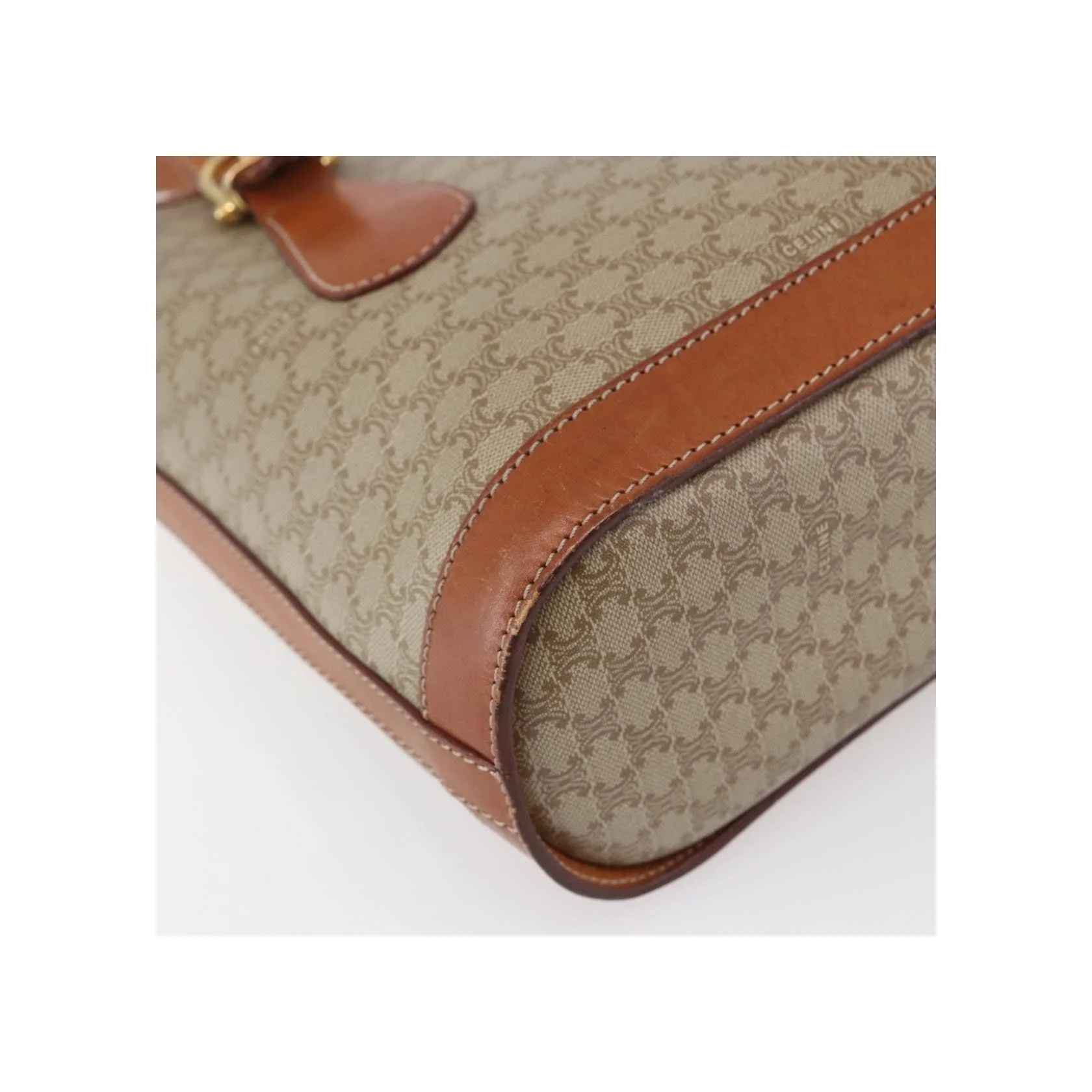 Tote Bag Celine Vintage Macadam - Beige - Image 12