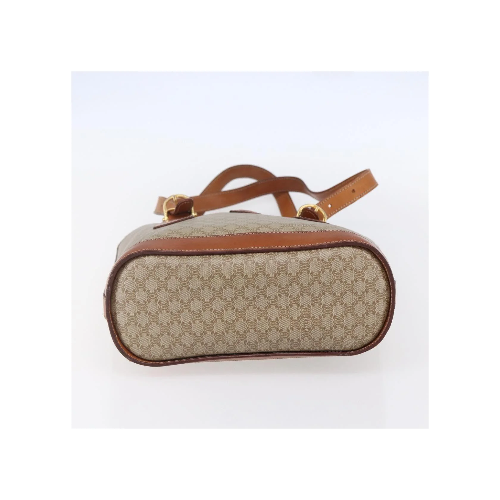 Tote Bag Celine Vintage Macadam - Beige - Image 16