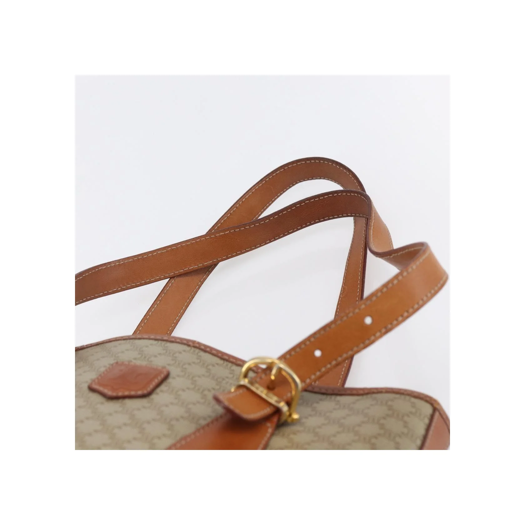 Tote Bag Celine Vintage Macadam - Beige - Image 18