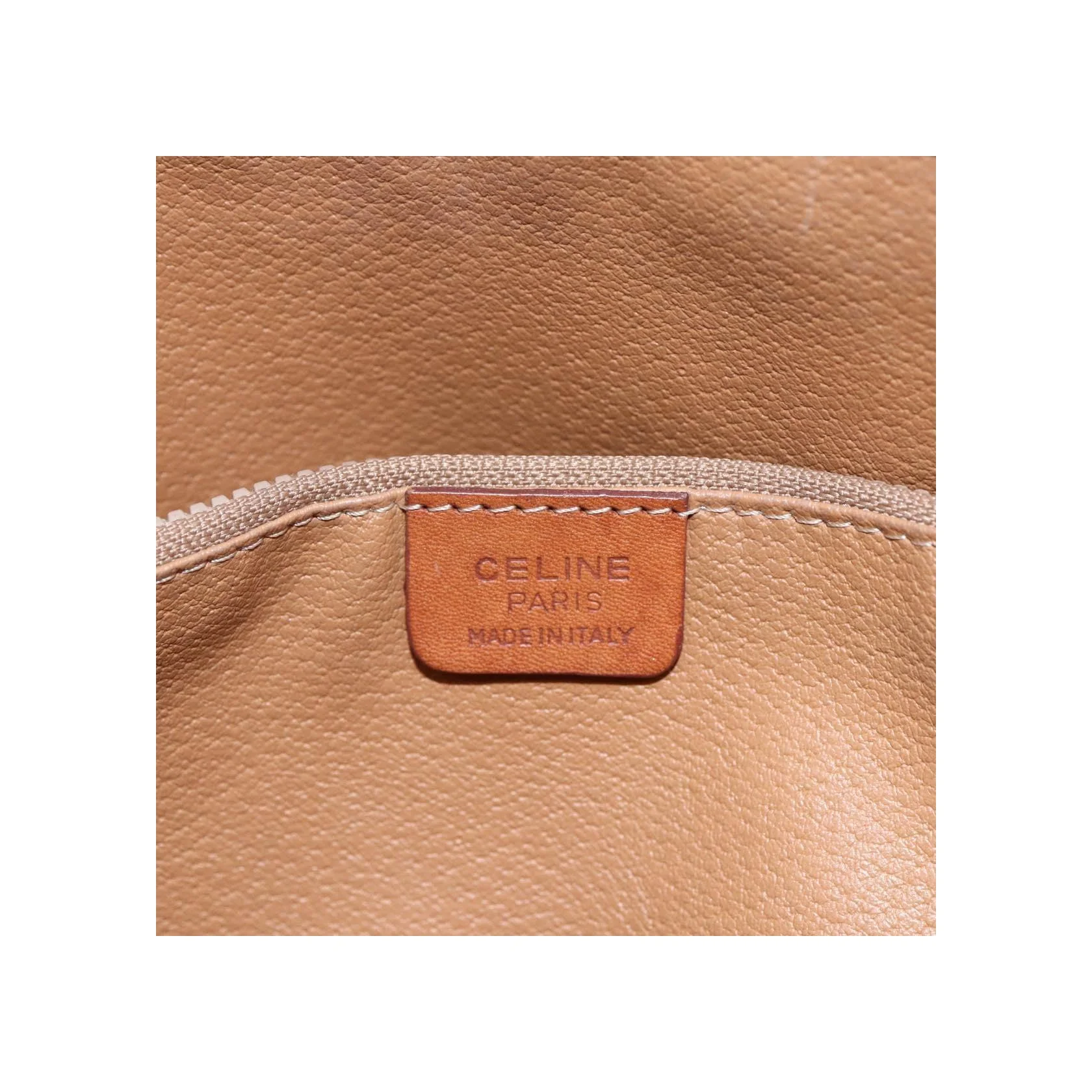 Tote Bag Celine Vintage Macadam - Beige - Image 6