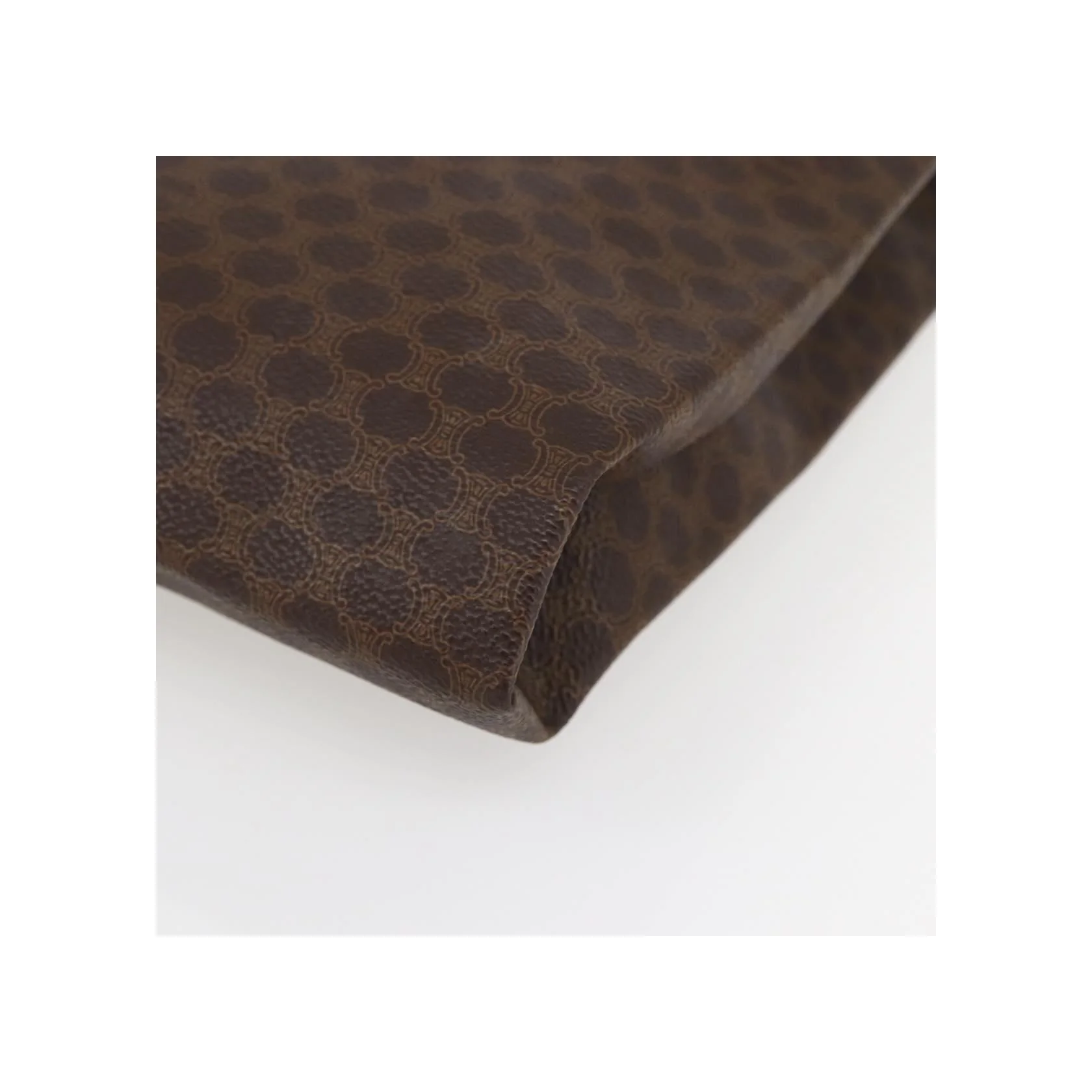 Tote Bag Celine Vintage Macadam - Brown - Image 11