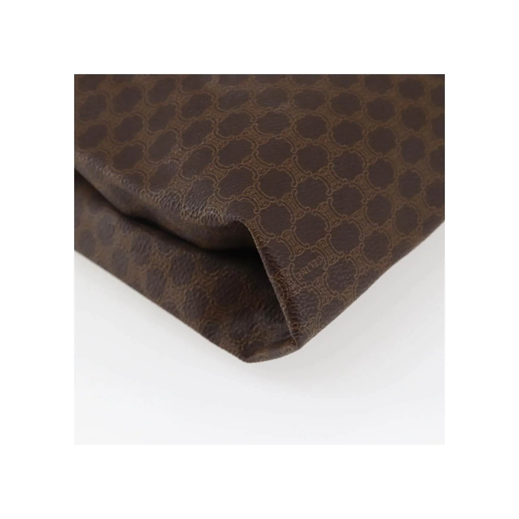 Tote Bag Celine Vintage Macadam - Brown - Image 12