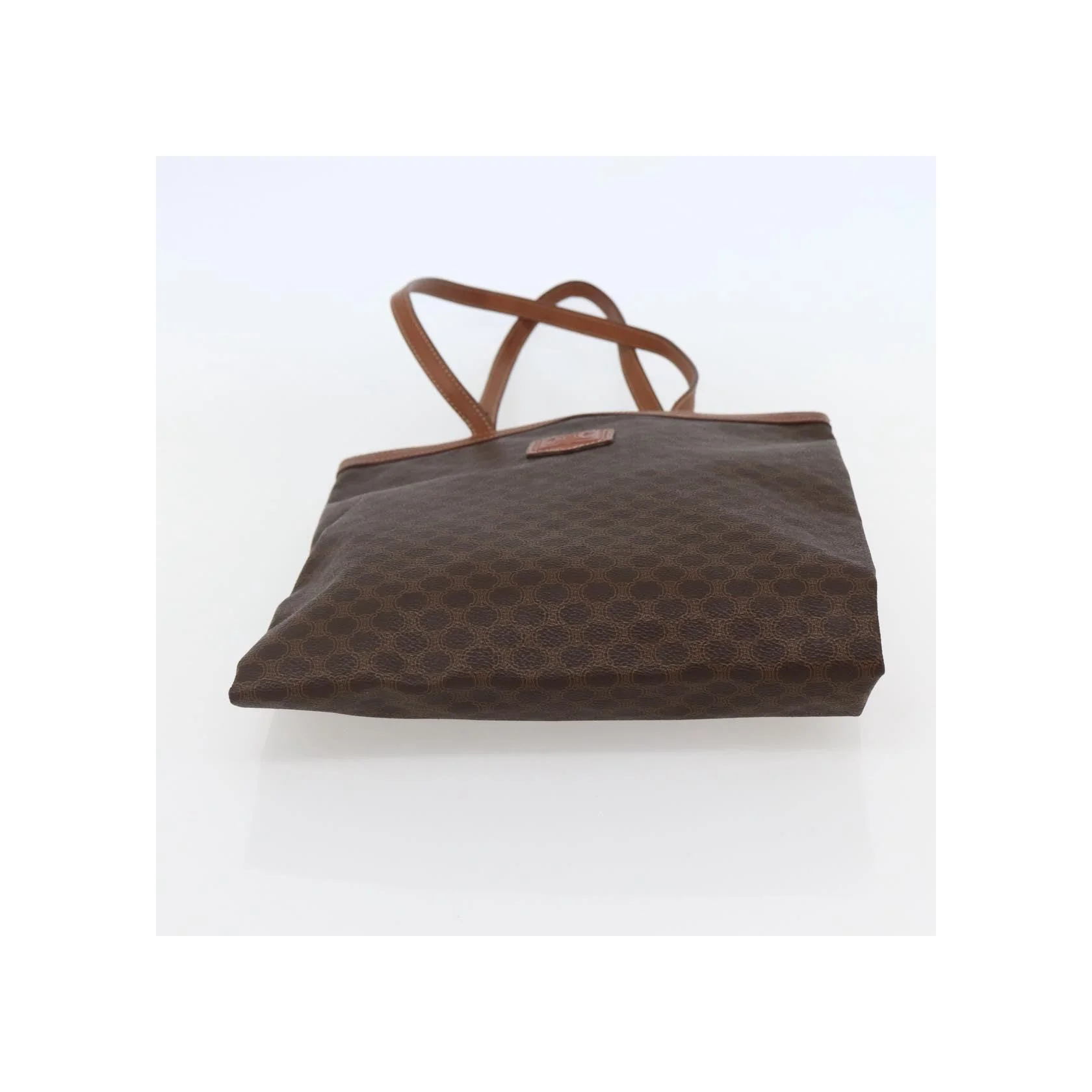 Tote Bag Celine Vintage Macadam - Brown - Image 14