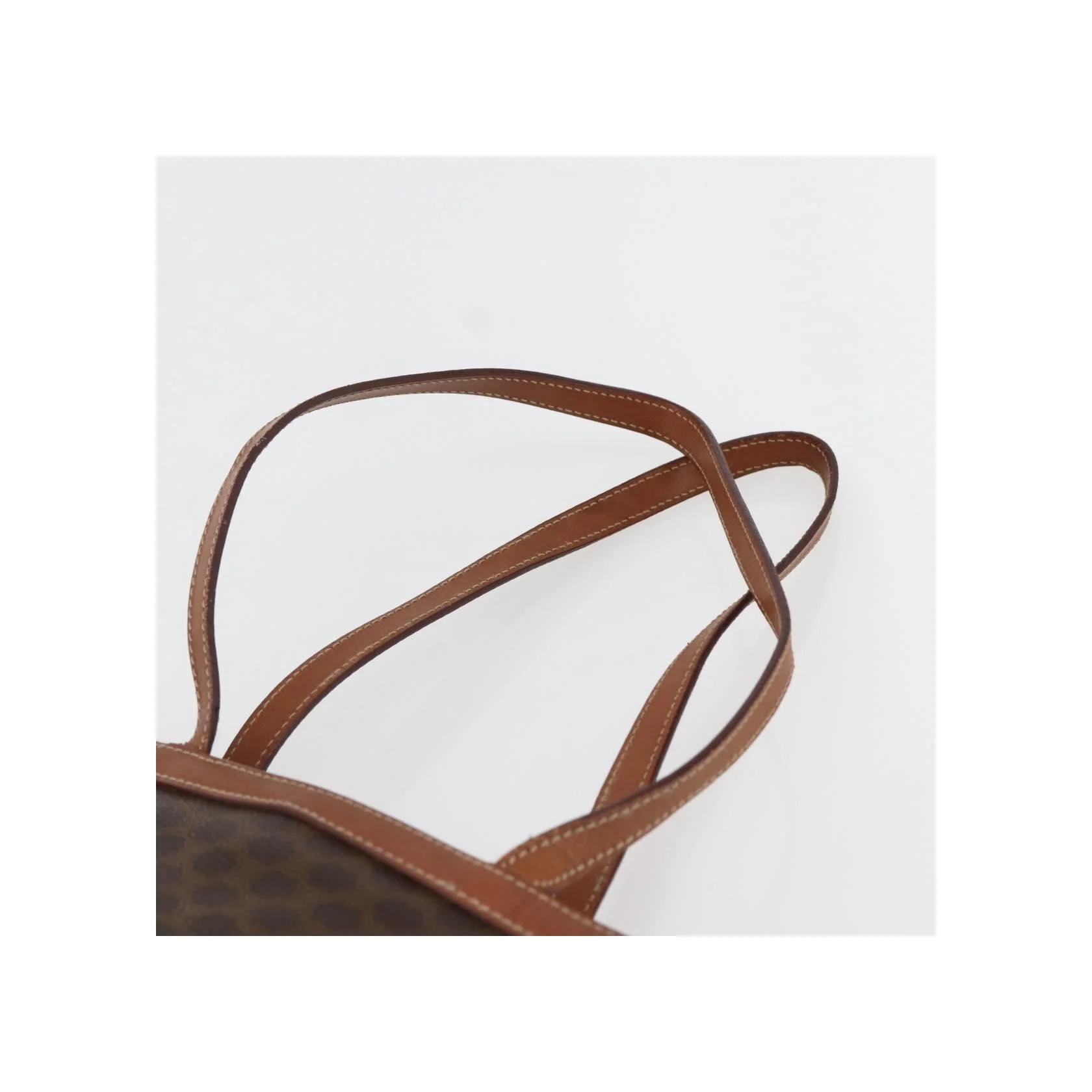 Tote Bag Celine Vintage Macadam - Brown - Image 16