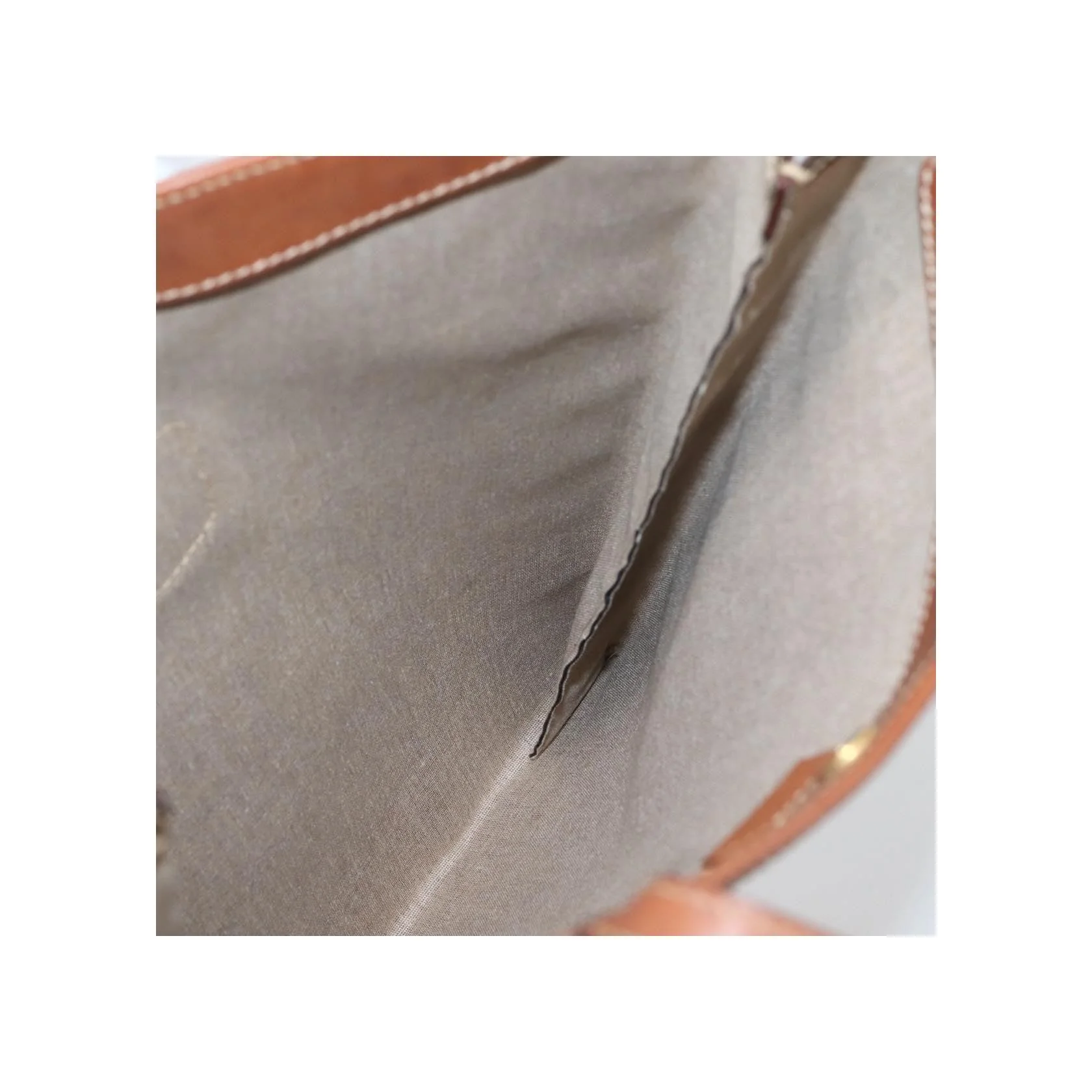Tote Bag Celine Vintage Macadam - Brown - Image 20