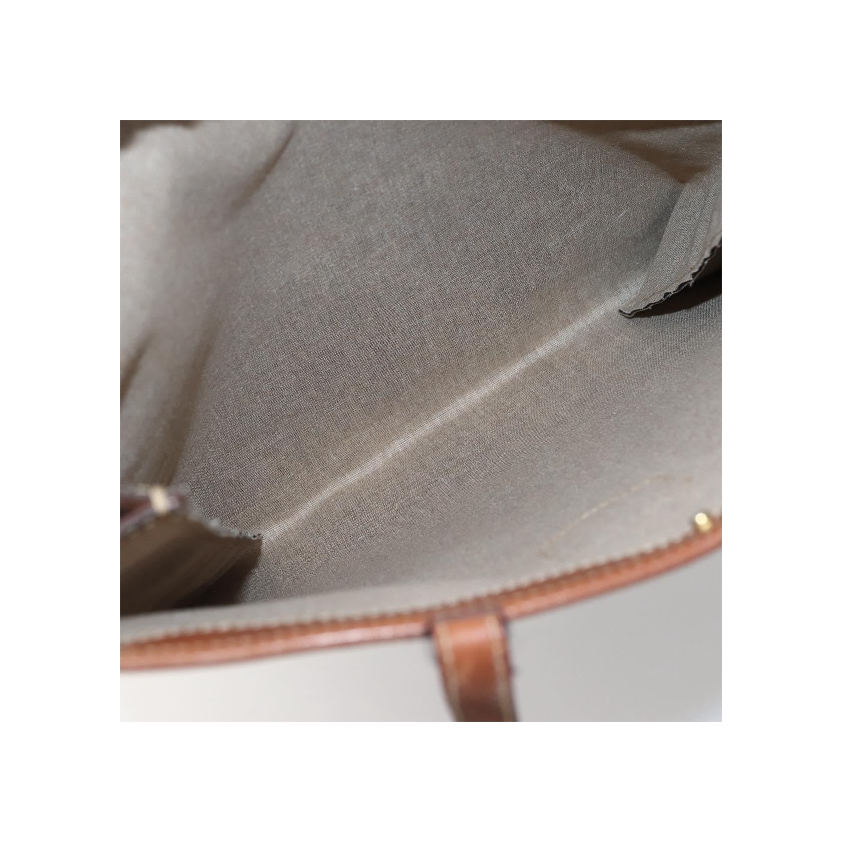 Tote Bag Celine Vintage Macadam - Brown - Image 5
