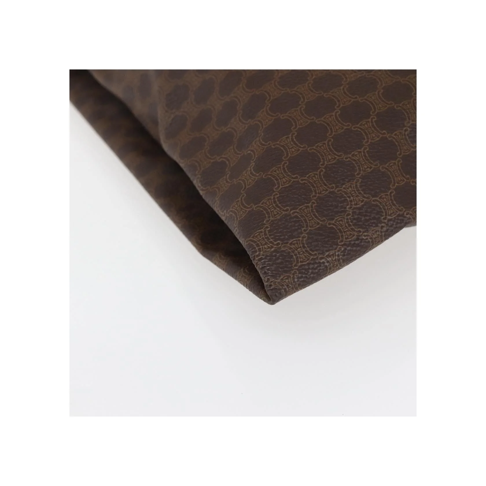 Tote Bag Celine Vintage Macadam - Brown - Image 9