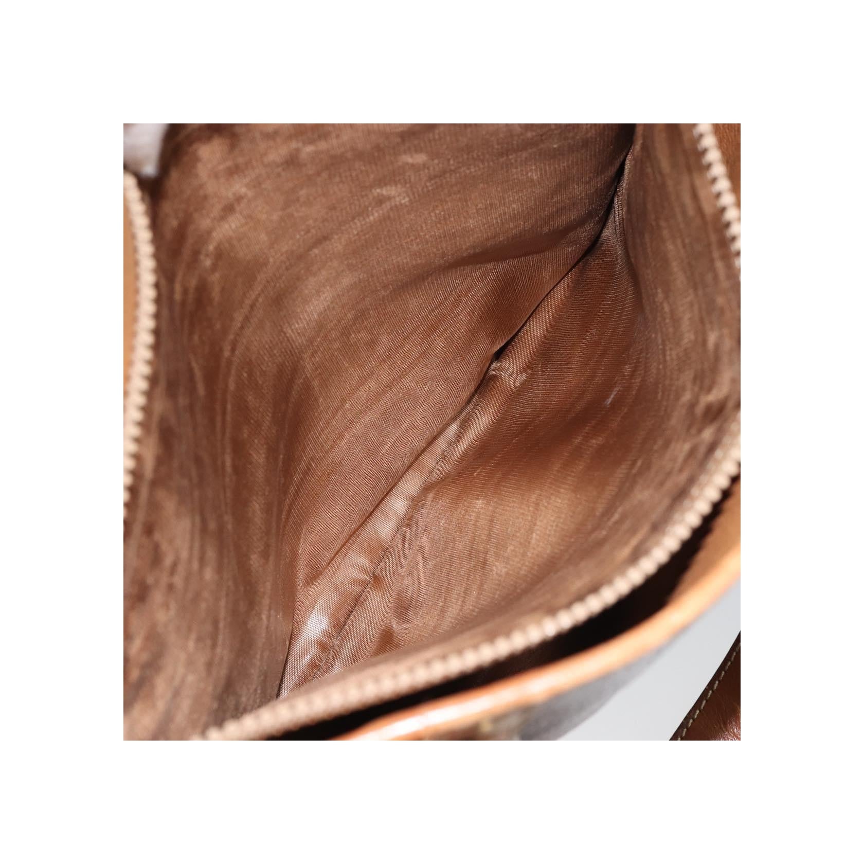 Tote Bag Celine Vintage Macadam - Brown - Image 22