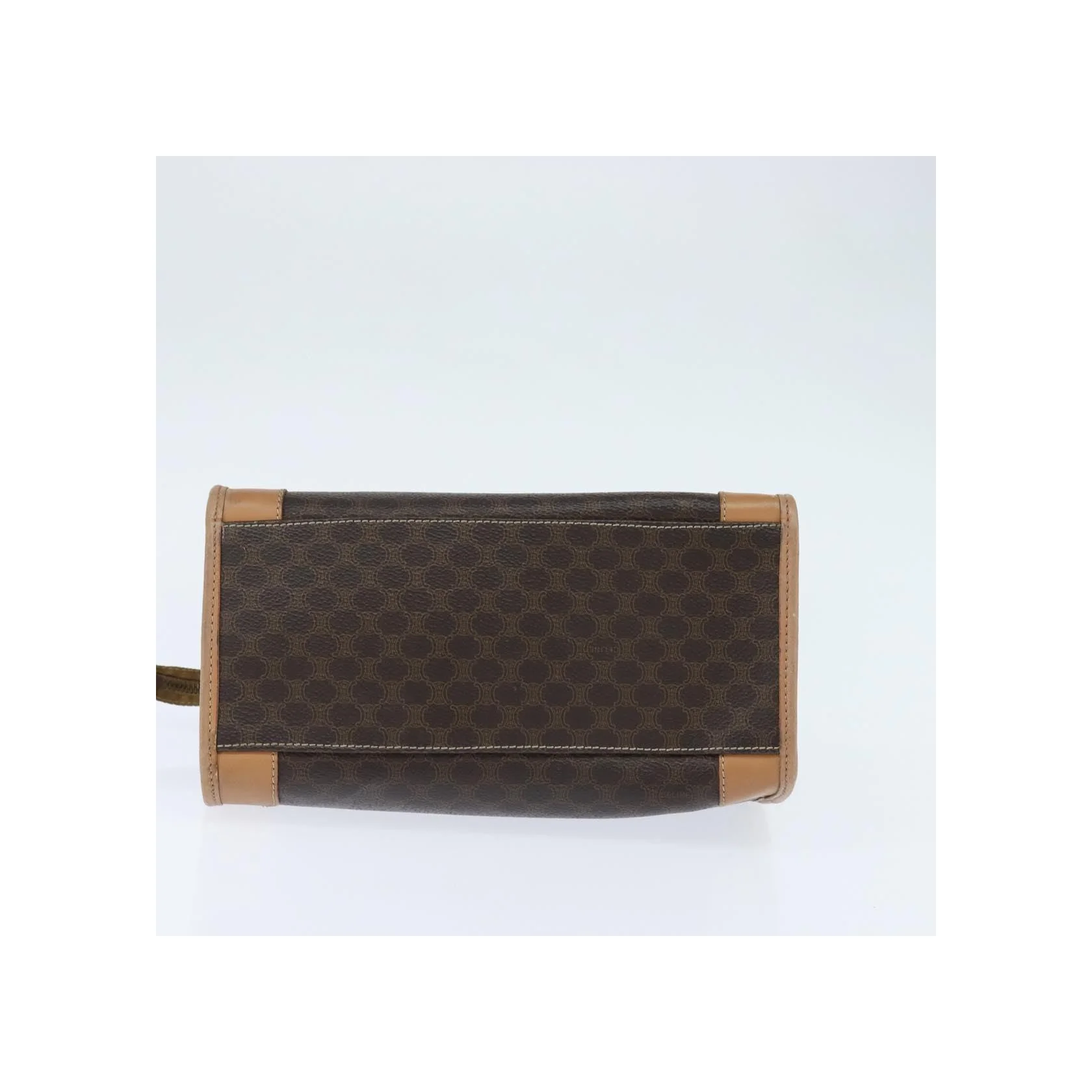 Tote Bag Celine Vintage Macadam - Brown - Image 14
