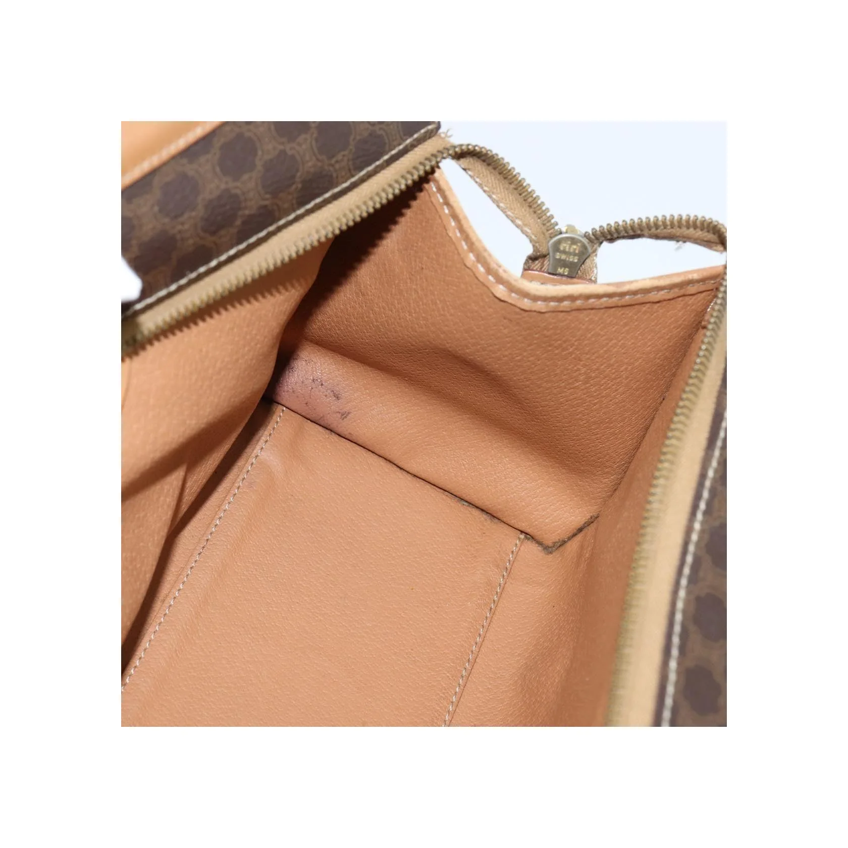 Tote Bag Celine Vintage Macadam - Brown - Image 18