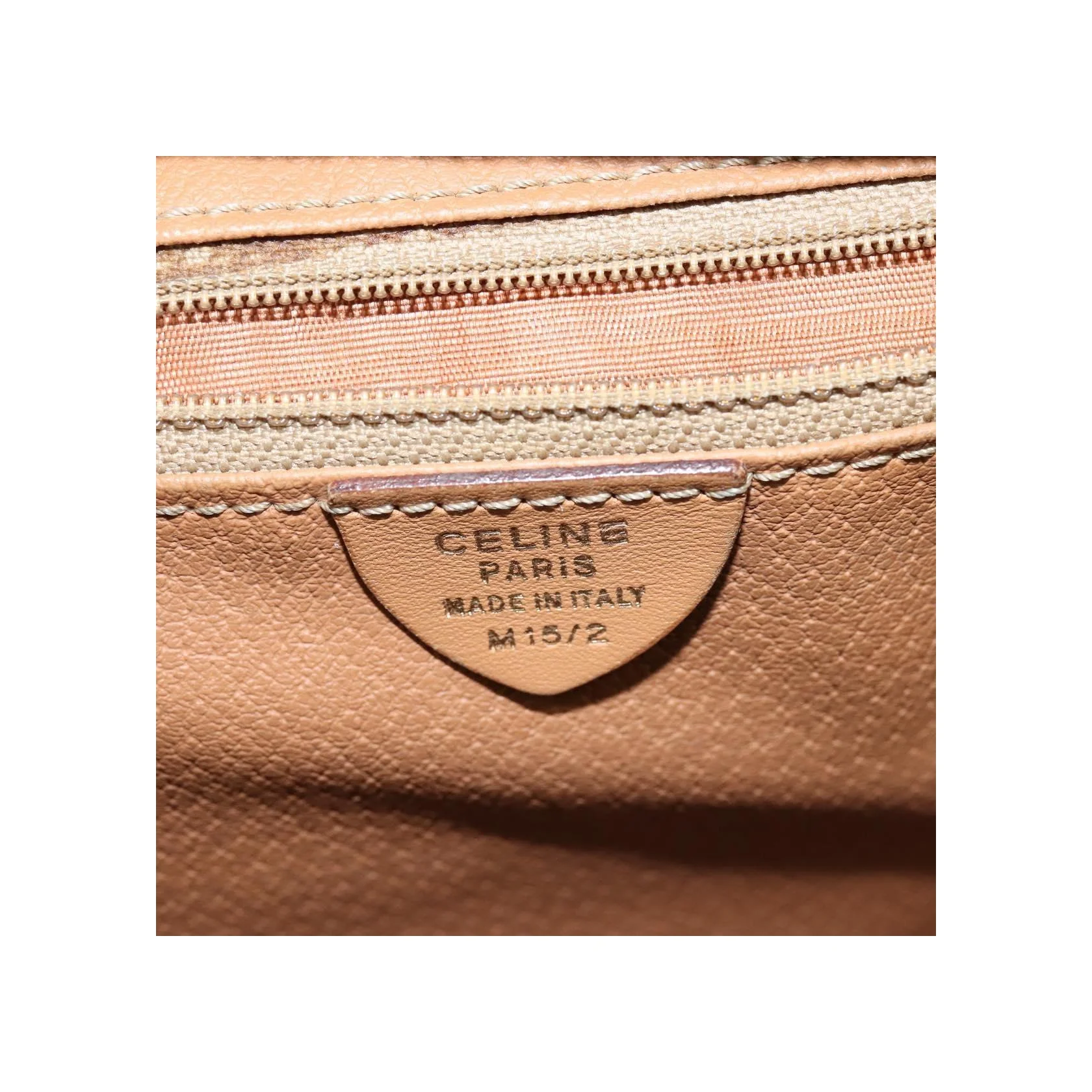Tote Bag Celine Vintage Macadam - Brown - Image 6