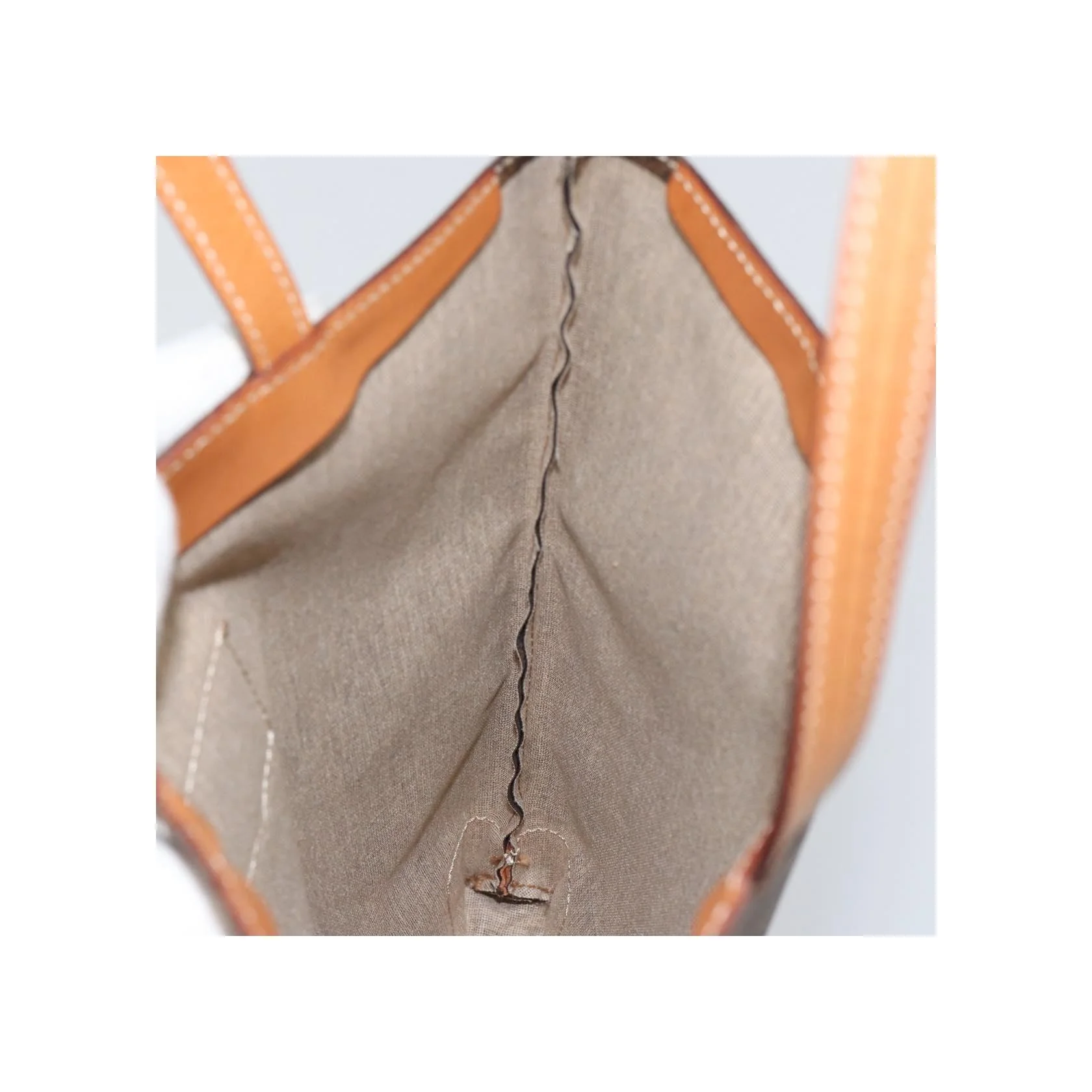 Tote Bag Celine Vintage Macadam - Brown - Image 19