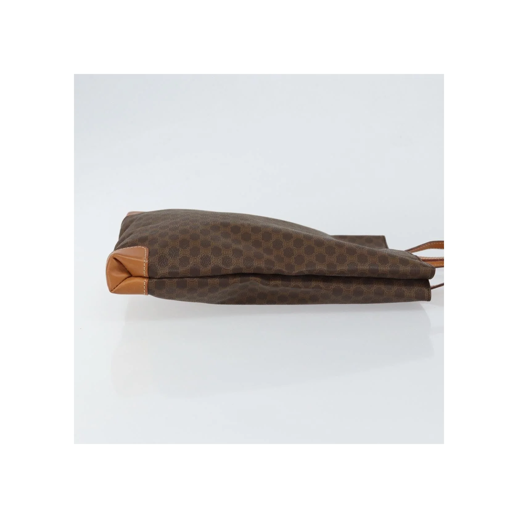 Tote Bag Celine Vintage Macadam - Brown - Image 3