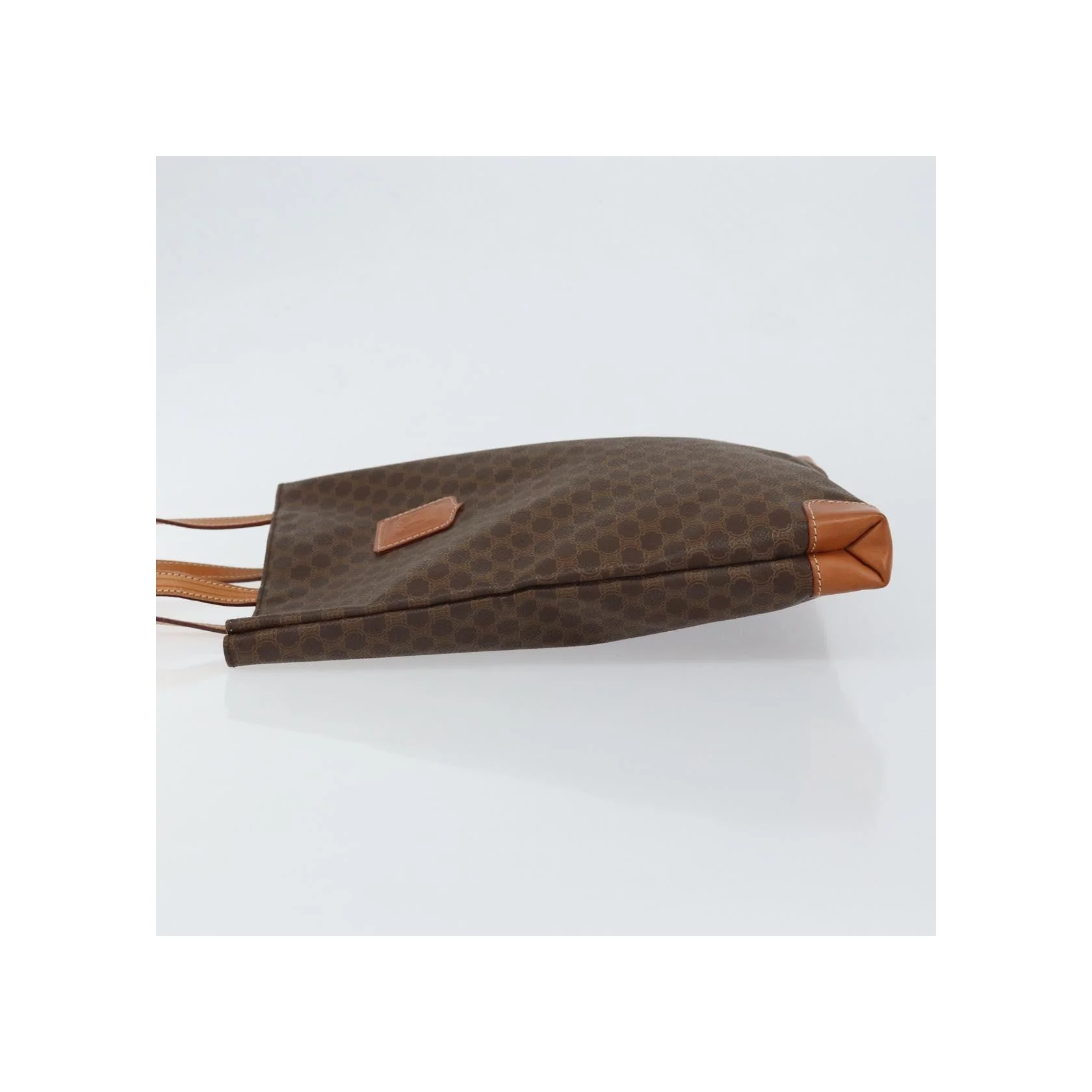 Tote Bag Celine Vintage Macadam - Brown - Image 4