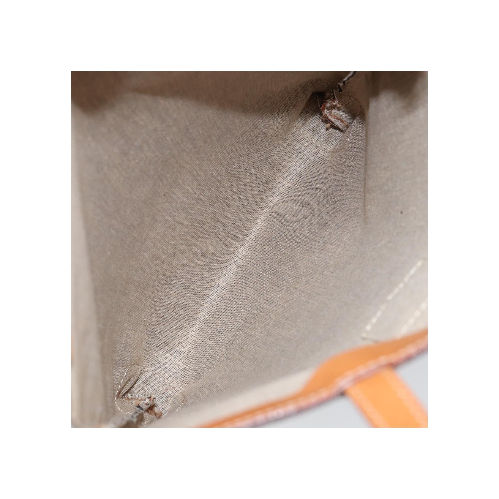 Tote Bag Celine Vintage Macadam - Brown - Image 5