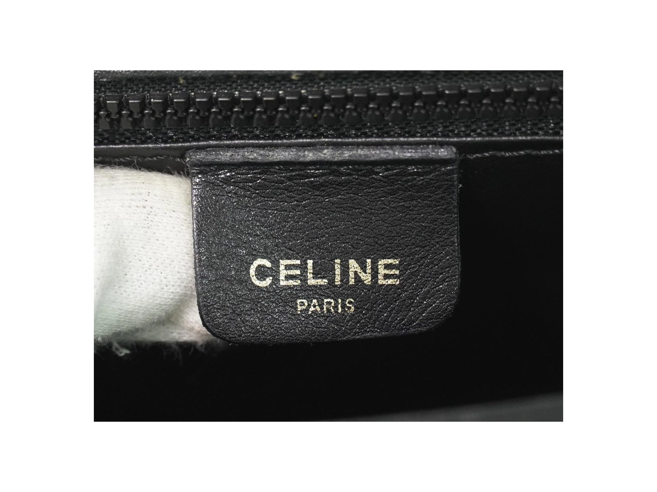 Sac À Bandoulière Celine Vintage - Black - Image 4