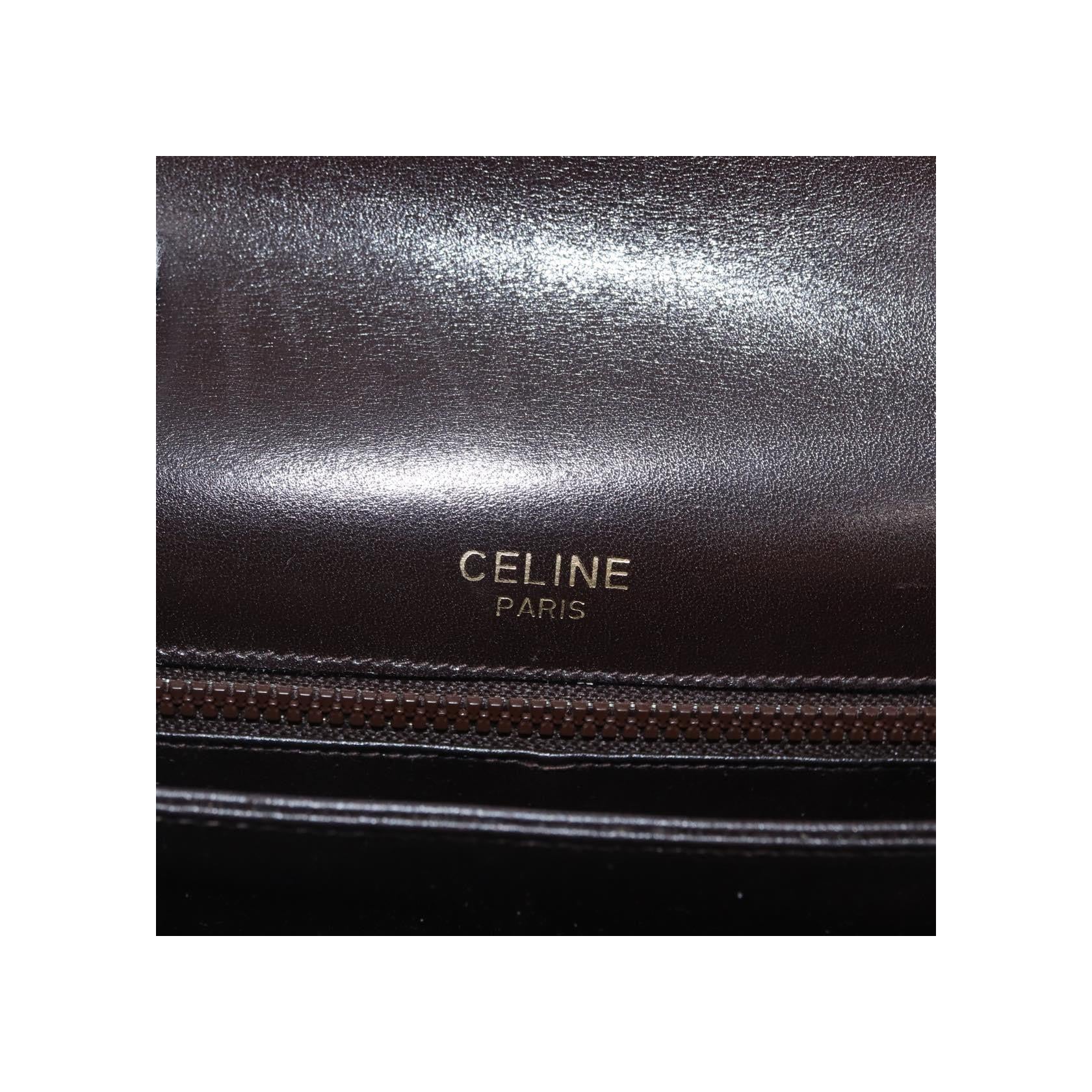 Sac À Bandoulière Celine Vintage - Brown - Image 6