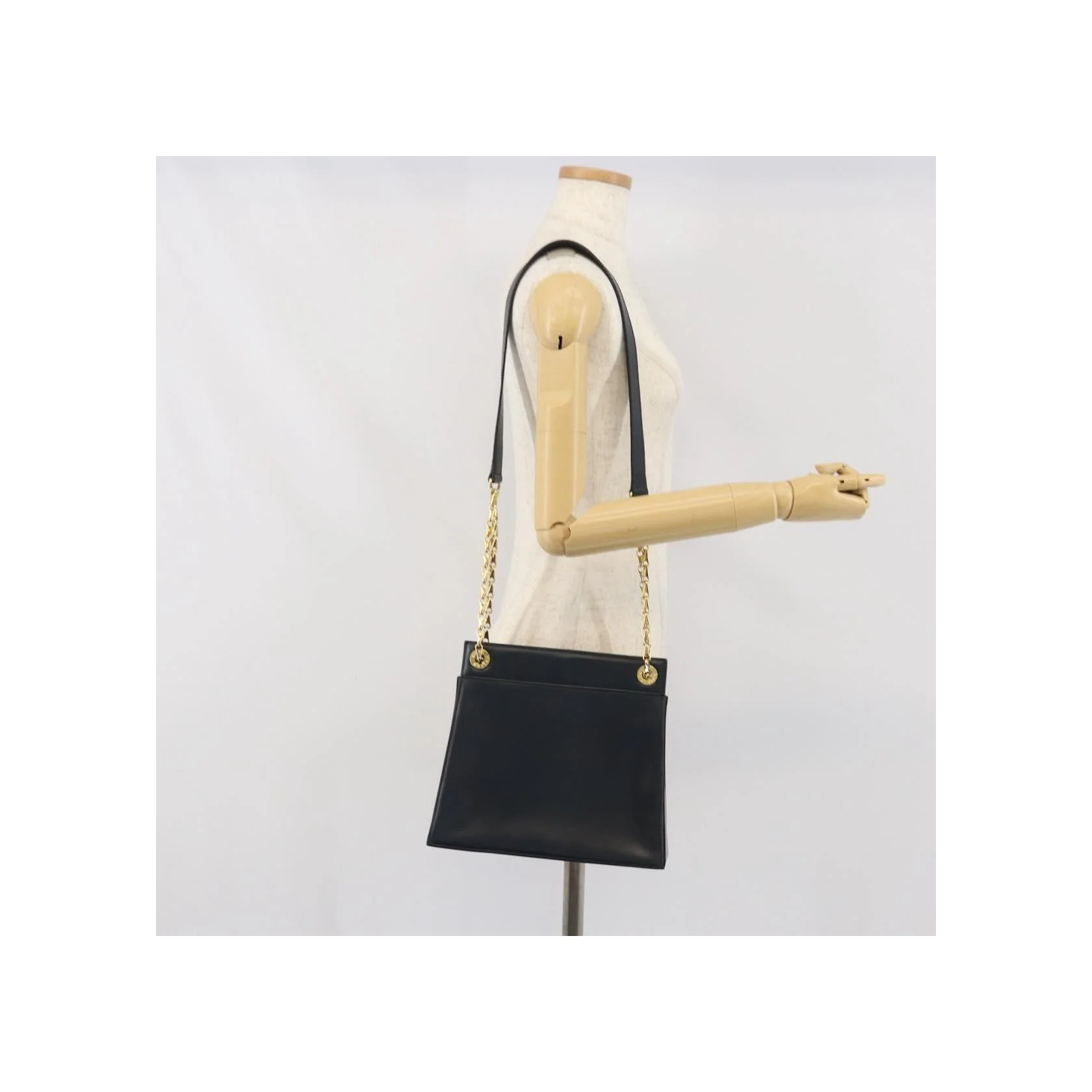 Sac À Bandoulière Celine Vintage - Navy - Image 14