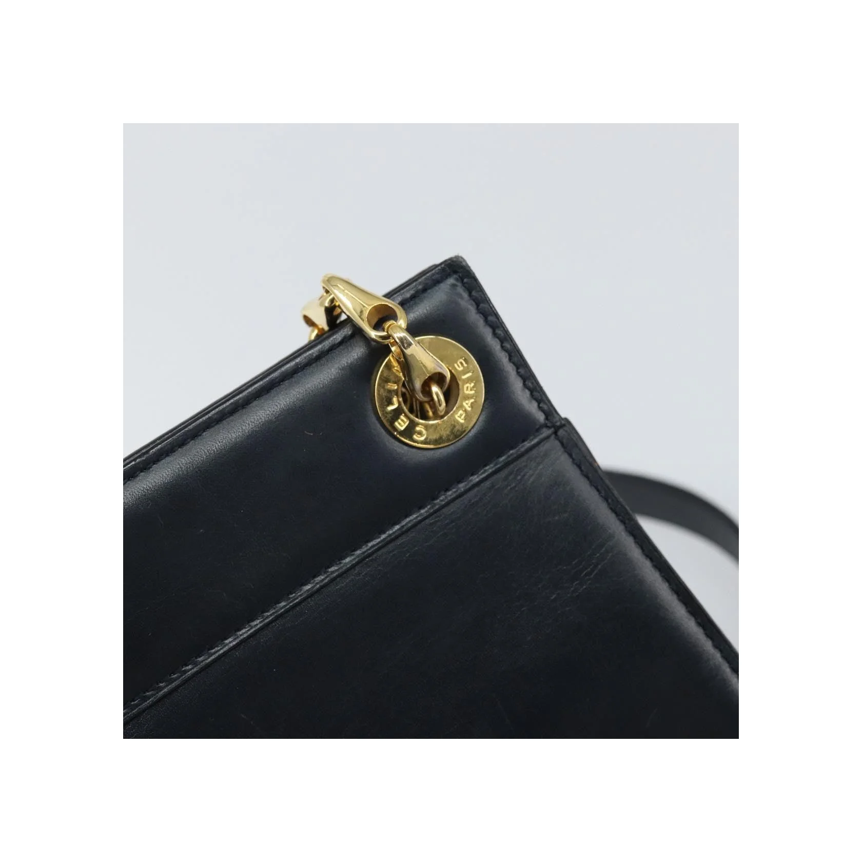 Sac À Bandoulière Celine Vintage - Navy - Image 19