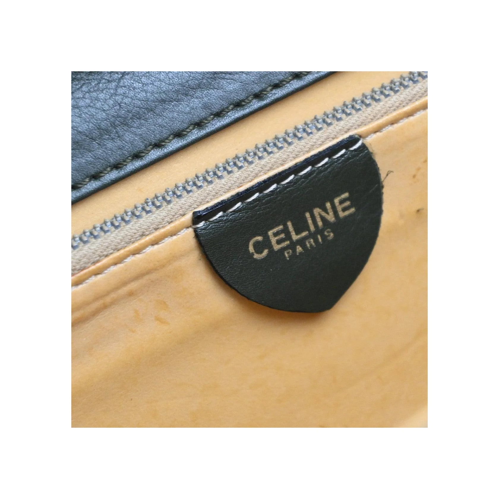 Sac À Bandoulière Celine Vintage - Green - Image 6