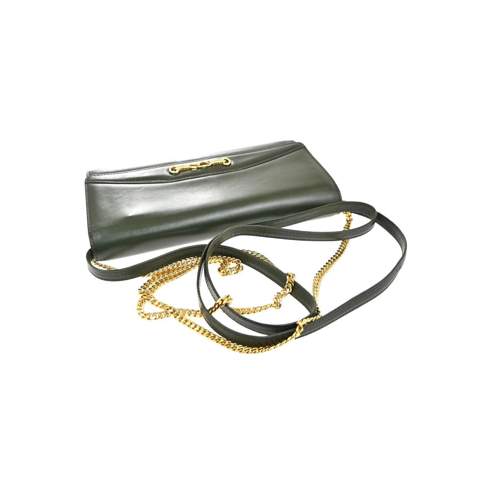 Sac À Bandoulière Celine Vintage - Green - Image 8