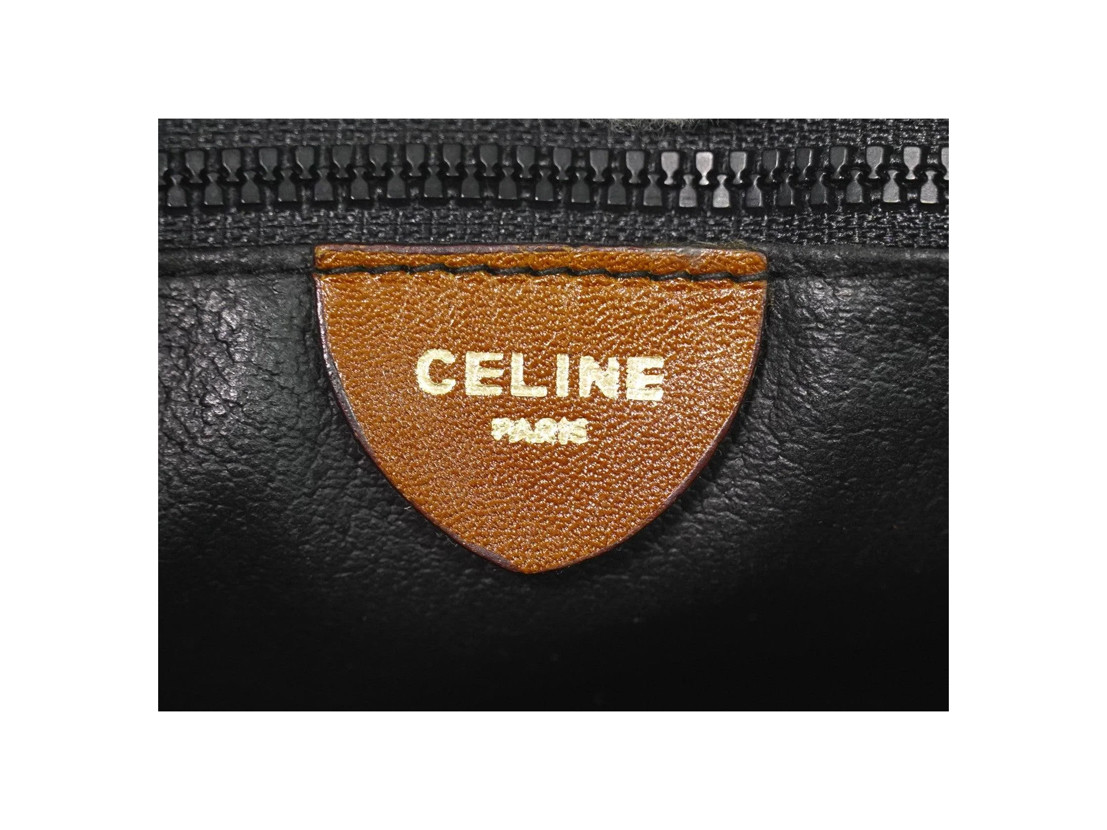 Sac À Bandoulière Celine Vintage - Black - Image 4