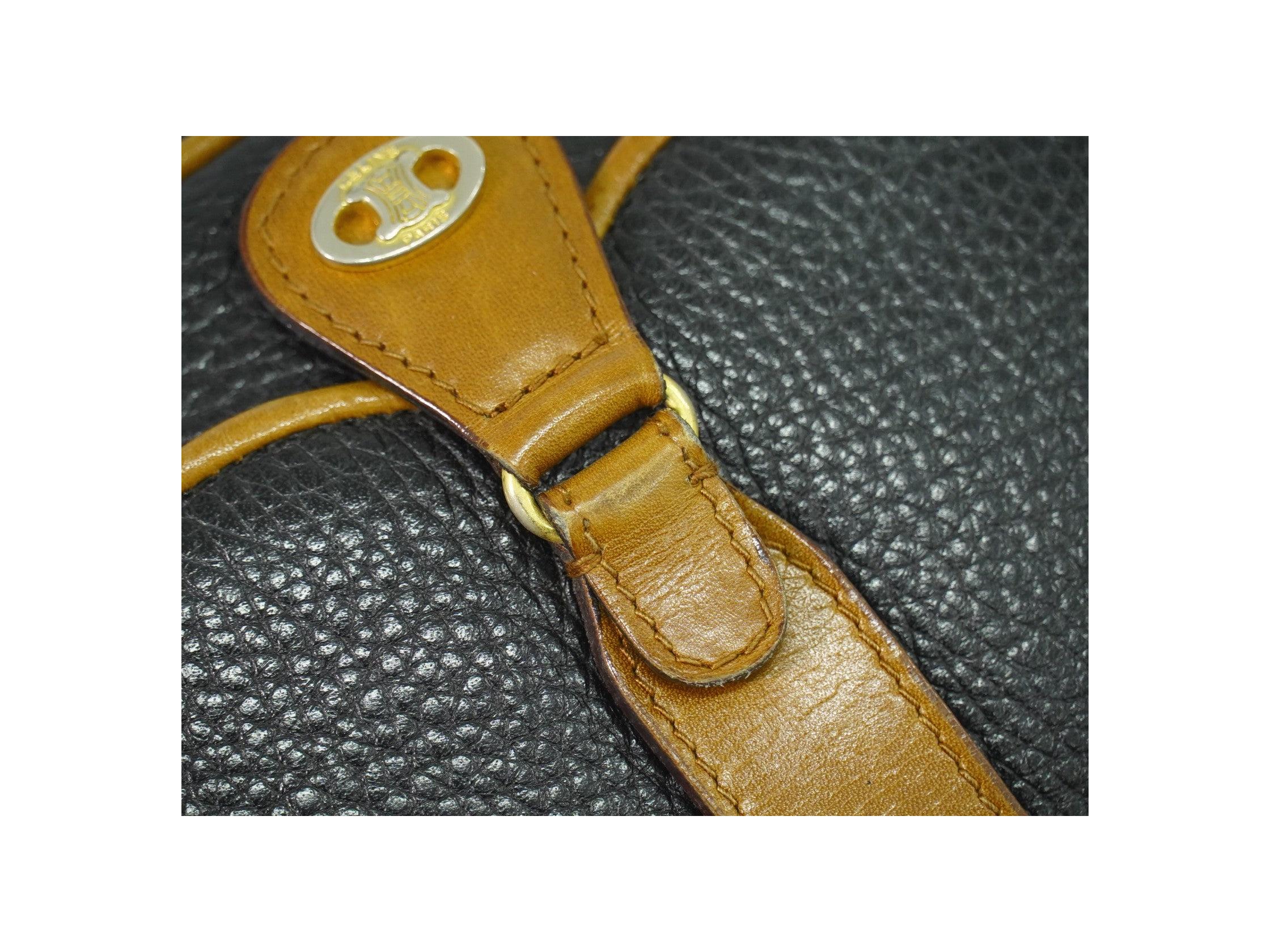 Sac À Bandoulière Celine Vintage - Black - Image 9