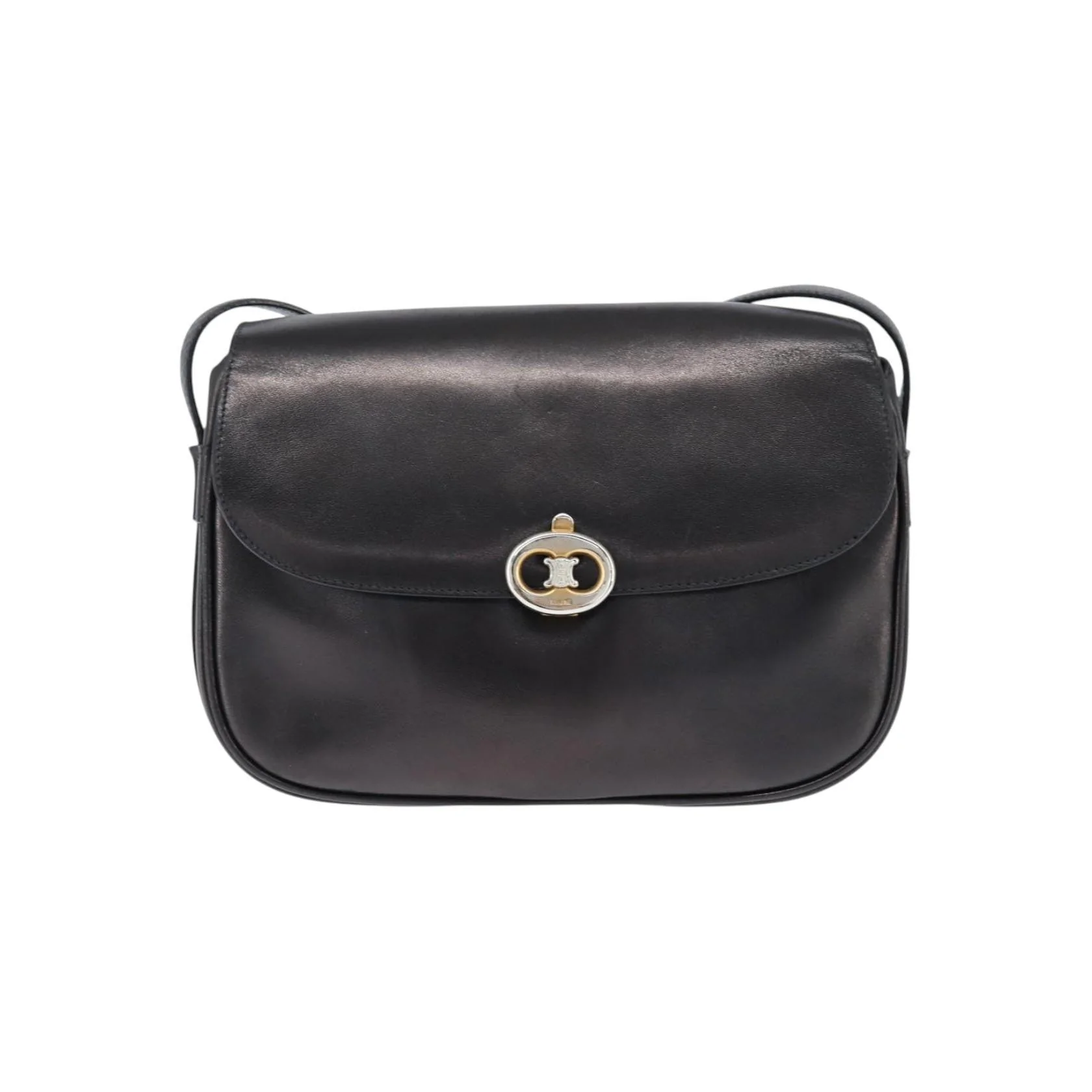 Sac À Bandoulière Celine Vintage Triomphe - Brown - Image 18