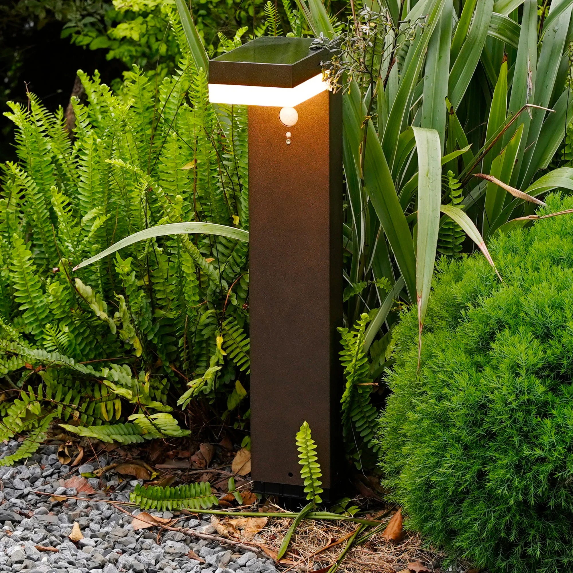 Borne & Potelet Solaire - Cenova Tall Corten - Image 2