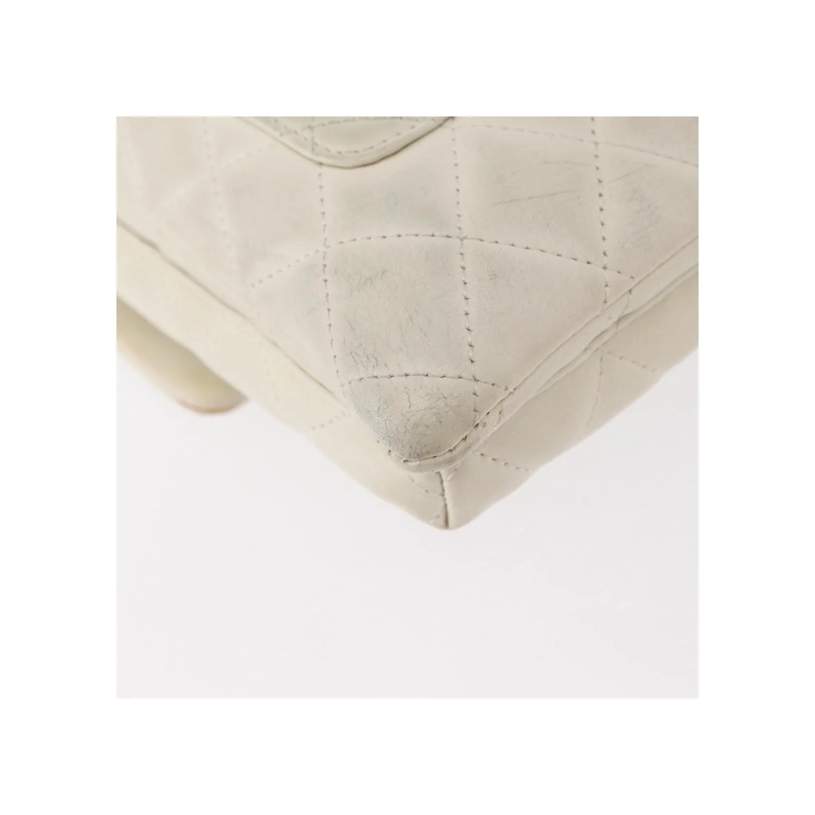 Sac Porté Croisé À Rabat Chanel Cambon - White - Image 11