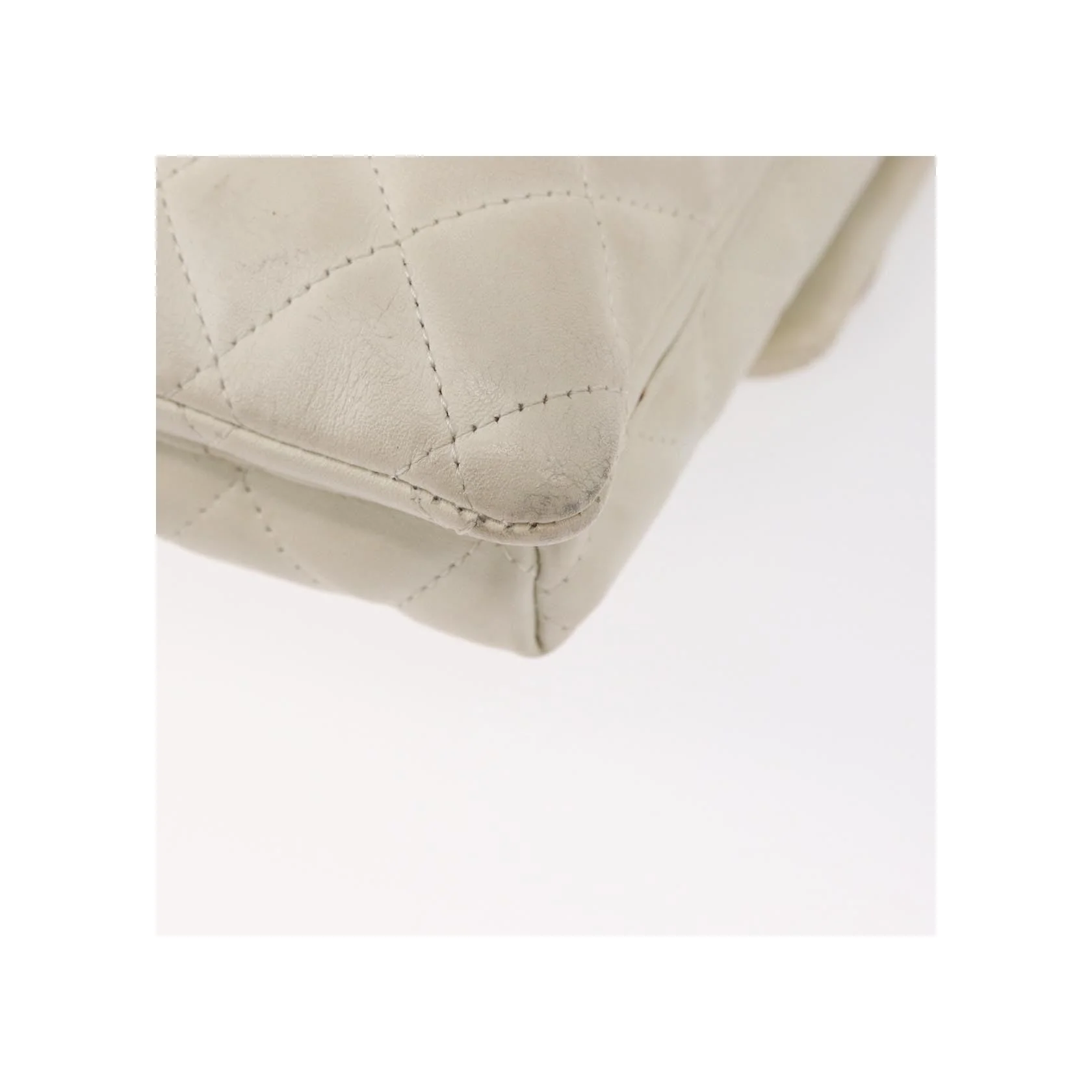 Sac Porté Croisé À Rabat Chanel Cambon - White - Image 12