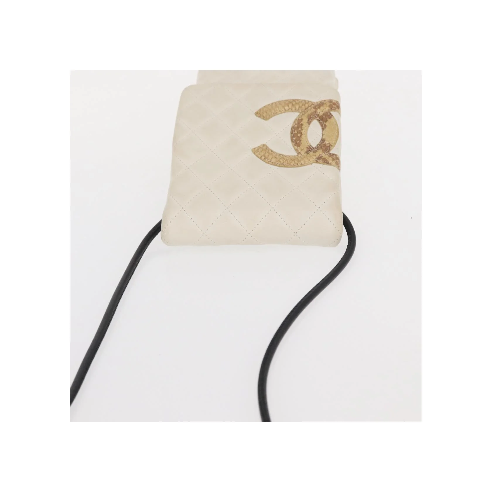 Sac Porté Croisé À Rabat Chanel Cambon - White - Image 15