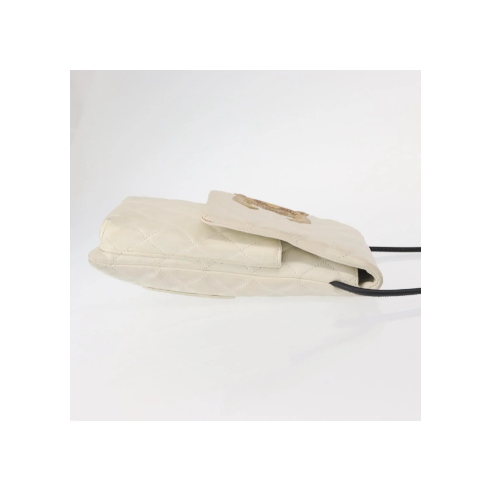Sac Porté Croisé À Rabat Chanel Cambon - White - Image 3