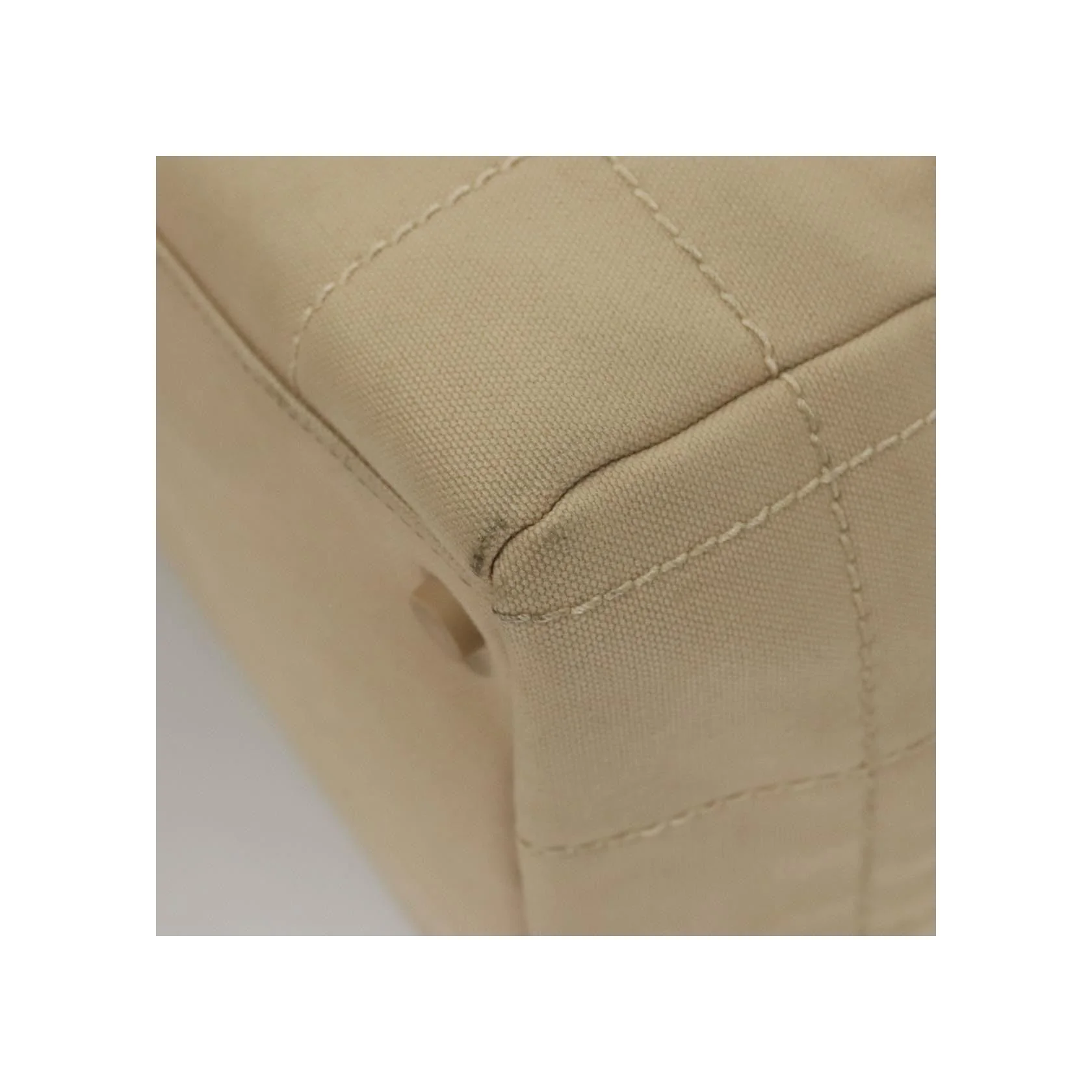 Sac Bowler Chanel Chocolate Bar Cc - Beige - Image 12