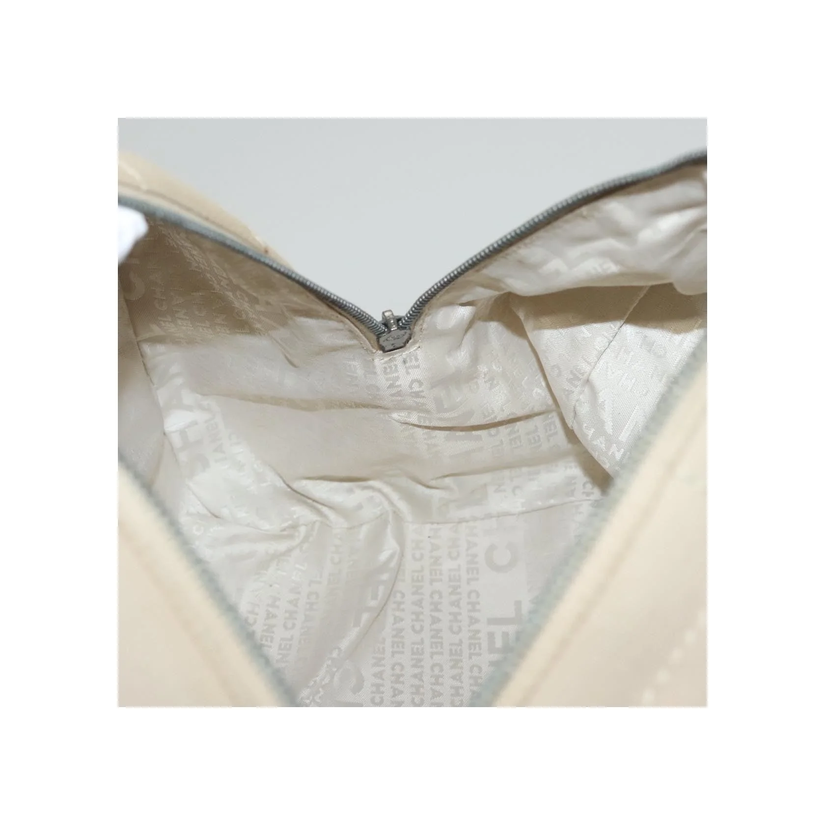 Sac Bowler Chanel Chocolate Bar Cc - Beige - Image 21