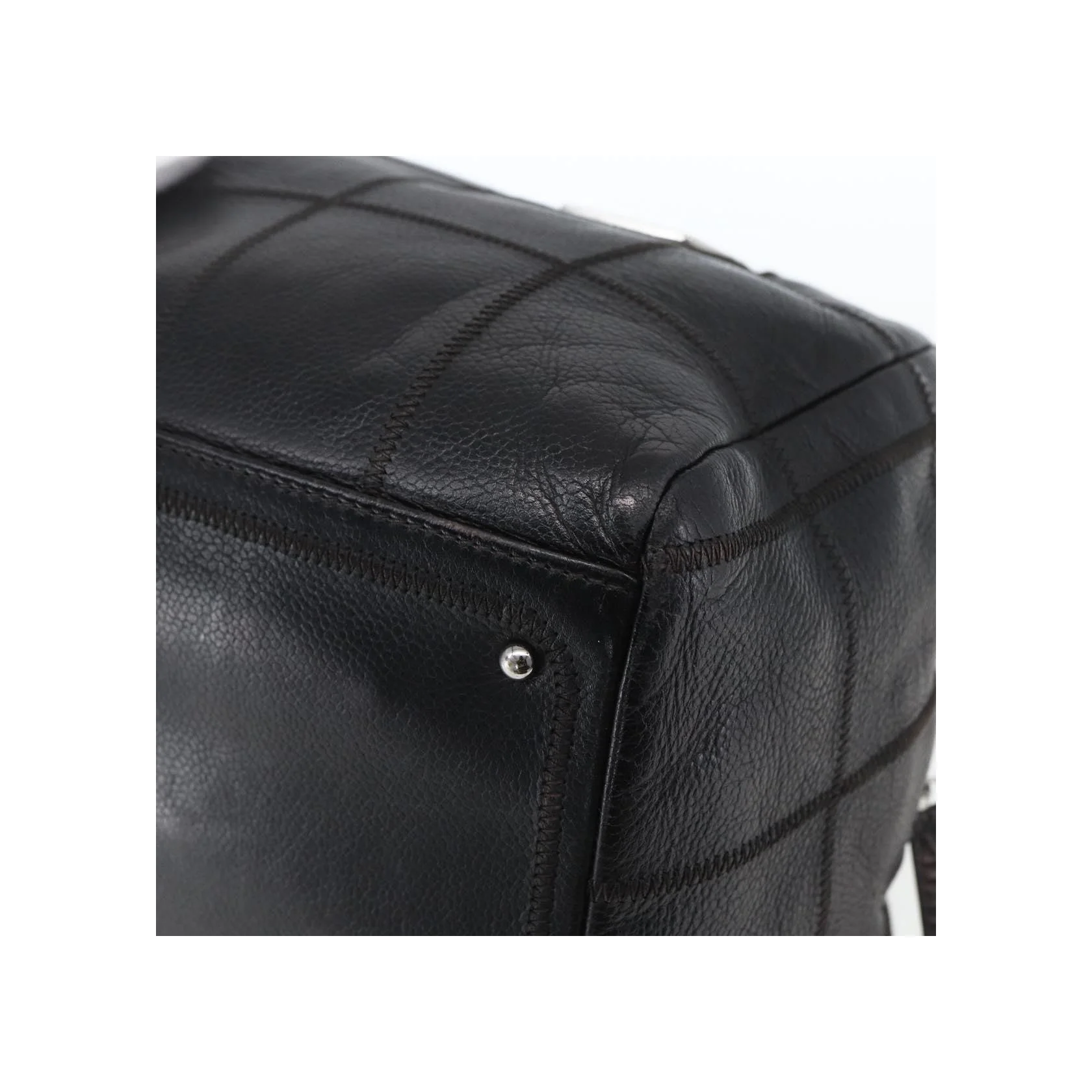 Sac Bowler Chanel Chocolate Bar Cc - Black - Image 10