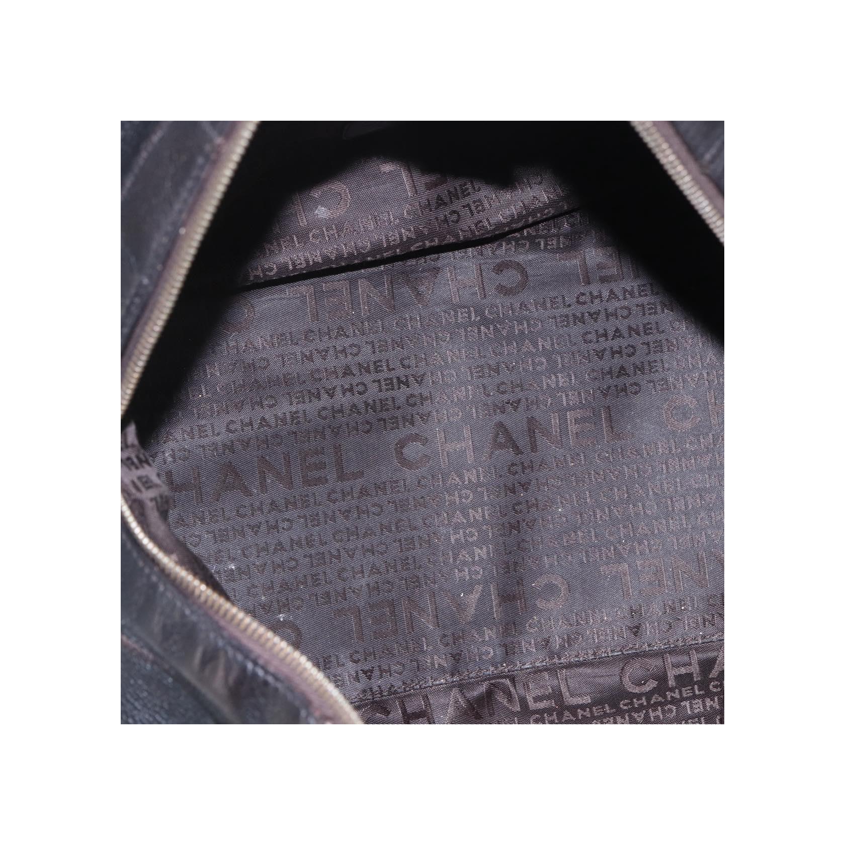 Sac Bowler Chanel Chocolate Bar Cc - Black - Image 5