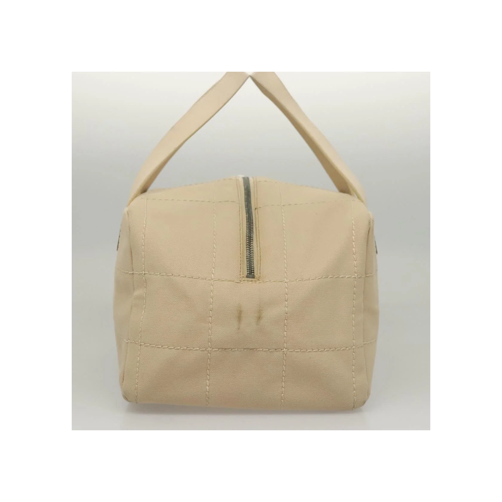 Sac Bowler Chanel Chocolate Bar Cc - Beige - Image 3