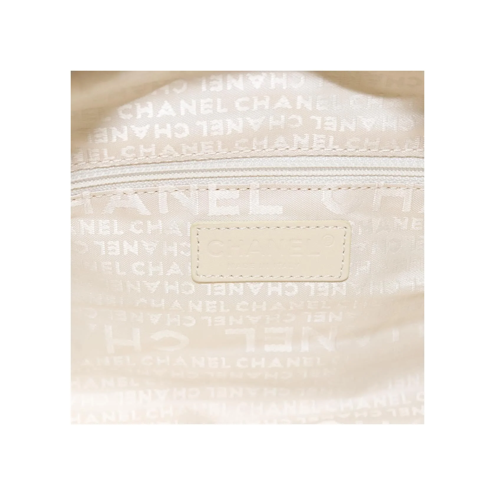 Sac Bowler Chanel Chocolate Bar Cc - Beige - Image 7