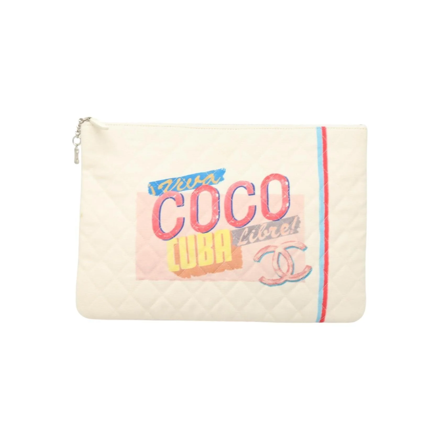 Pochette Chanel Coco Cuba - White - Image 16