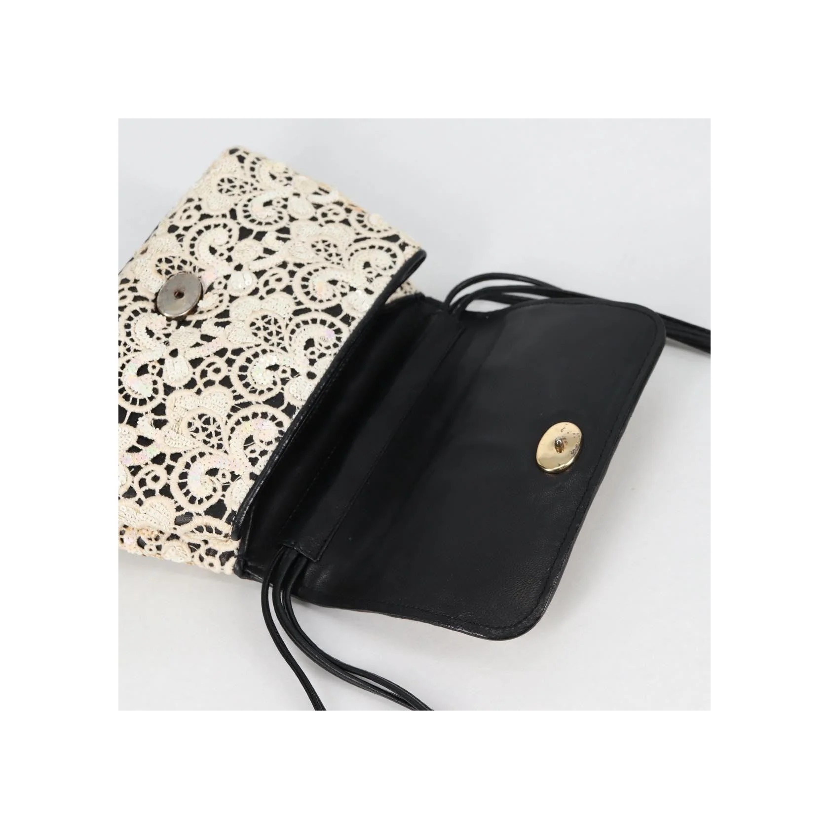 Sac À Rabat Floral Chanel Cc - White - Image 21