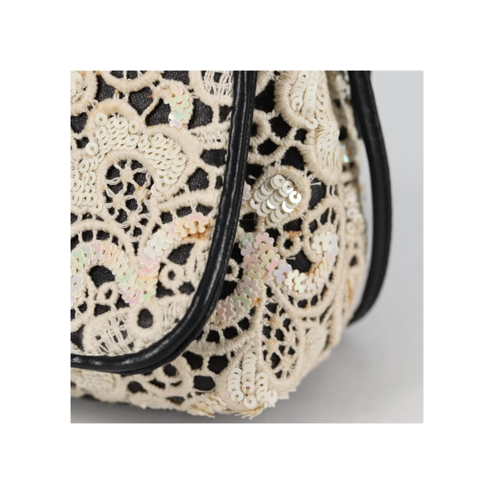 Sac À Rabat Floral Chanel Cc - White - Image 24