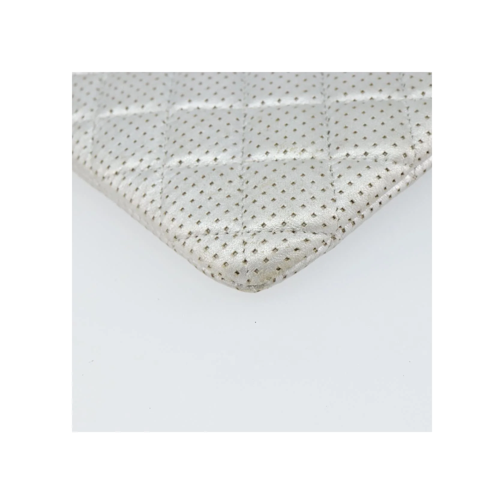 Pochette Chanel O Case - Silver - Image 10