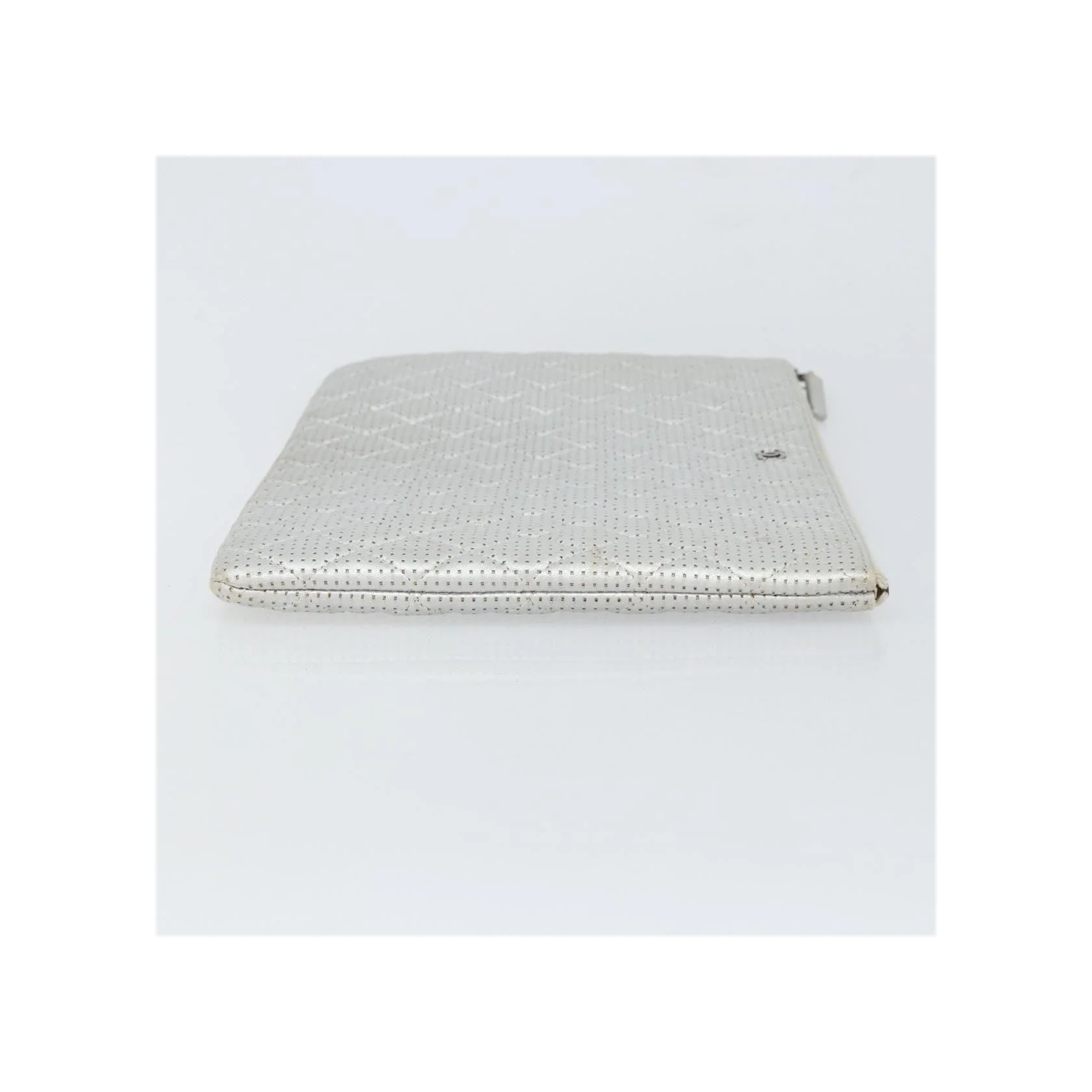 Pochette Chanel O Case - Silver - Image 3