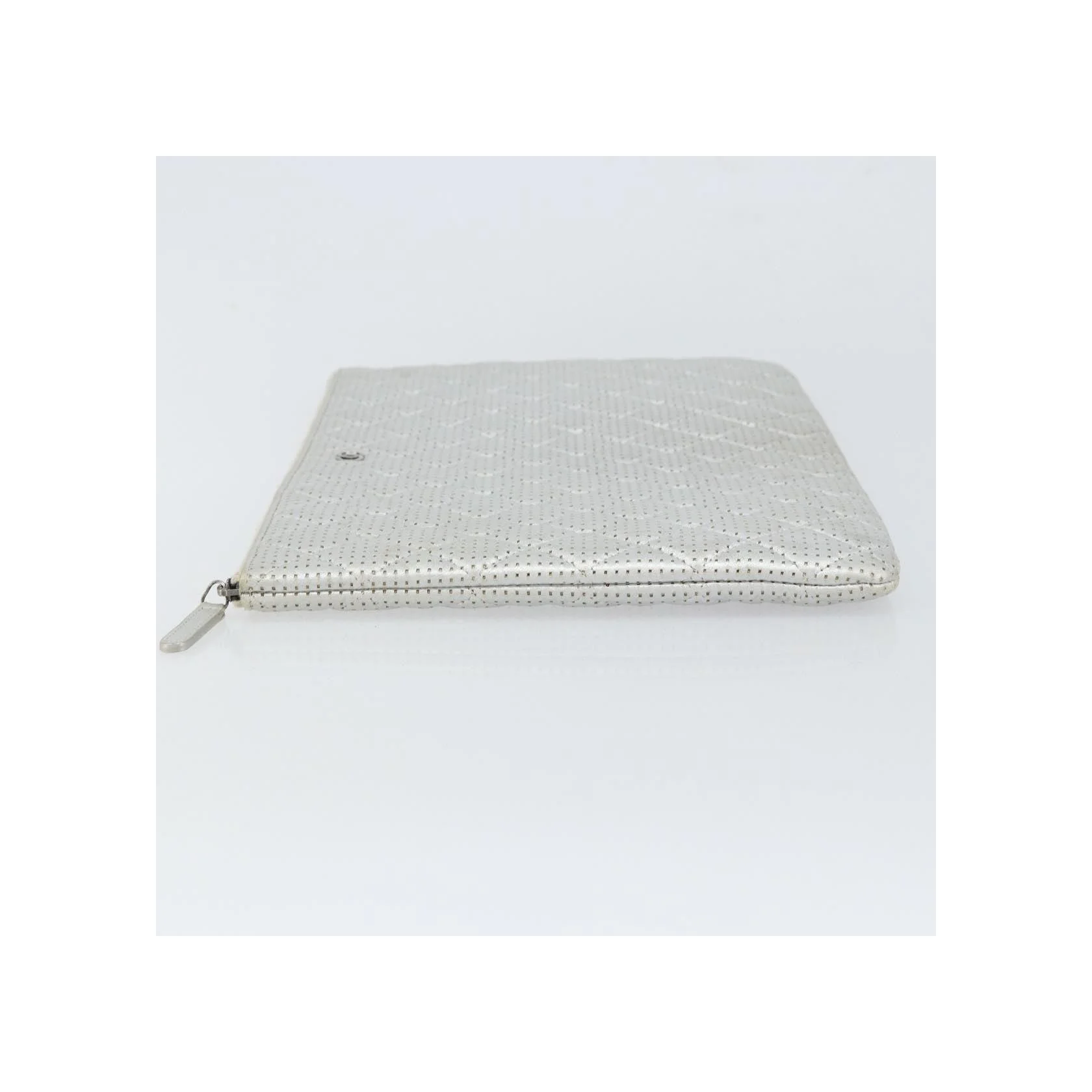 Pochette Chanel O Case - Silver - Image 4