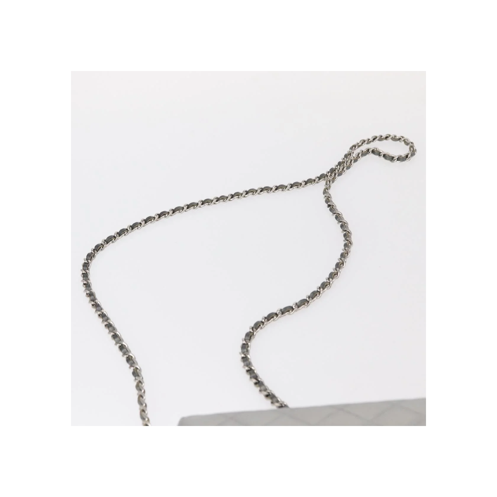 Portefeuille Chanel Reissue 2.55 Chaîne - Silver - Image 19