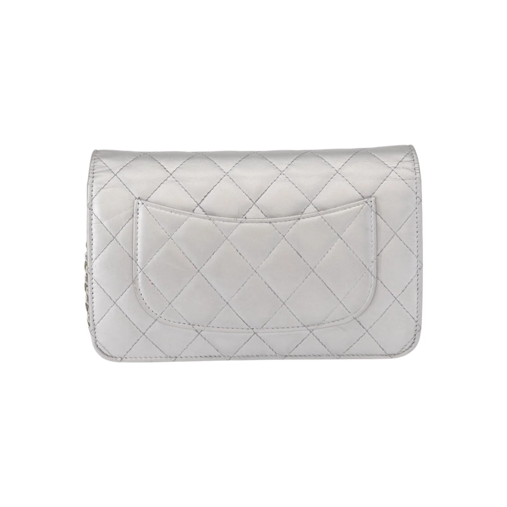 Portefeuille Chanel Reissue 2.55 Chaîne - Silver - Image 2